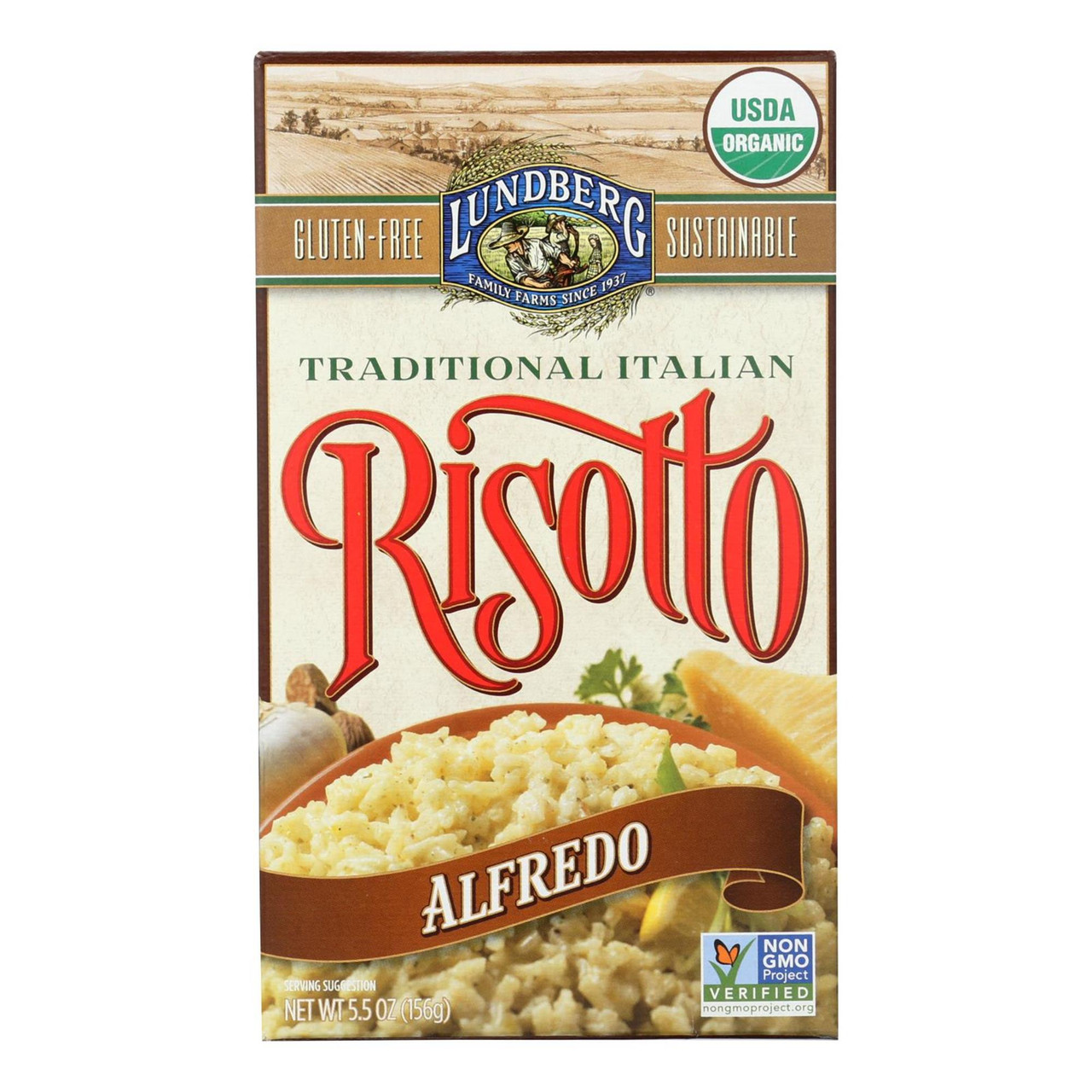 LUNDBERG RISOTTO ALFREDO ( 6X5.5OZ )