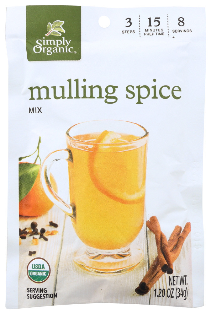 SIMPLY ORGANIC MULLING SPICE ( 8X1.2OZ )
