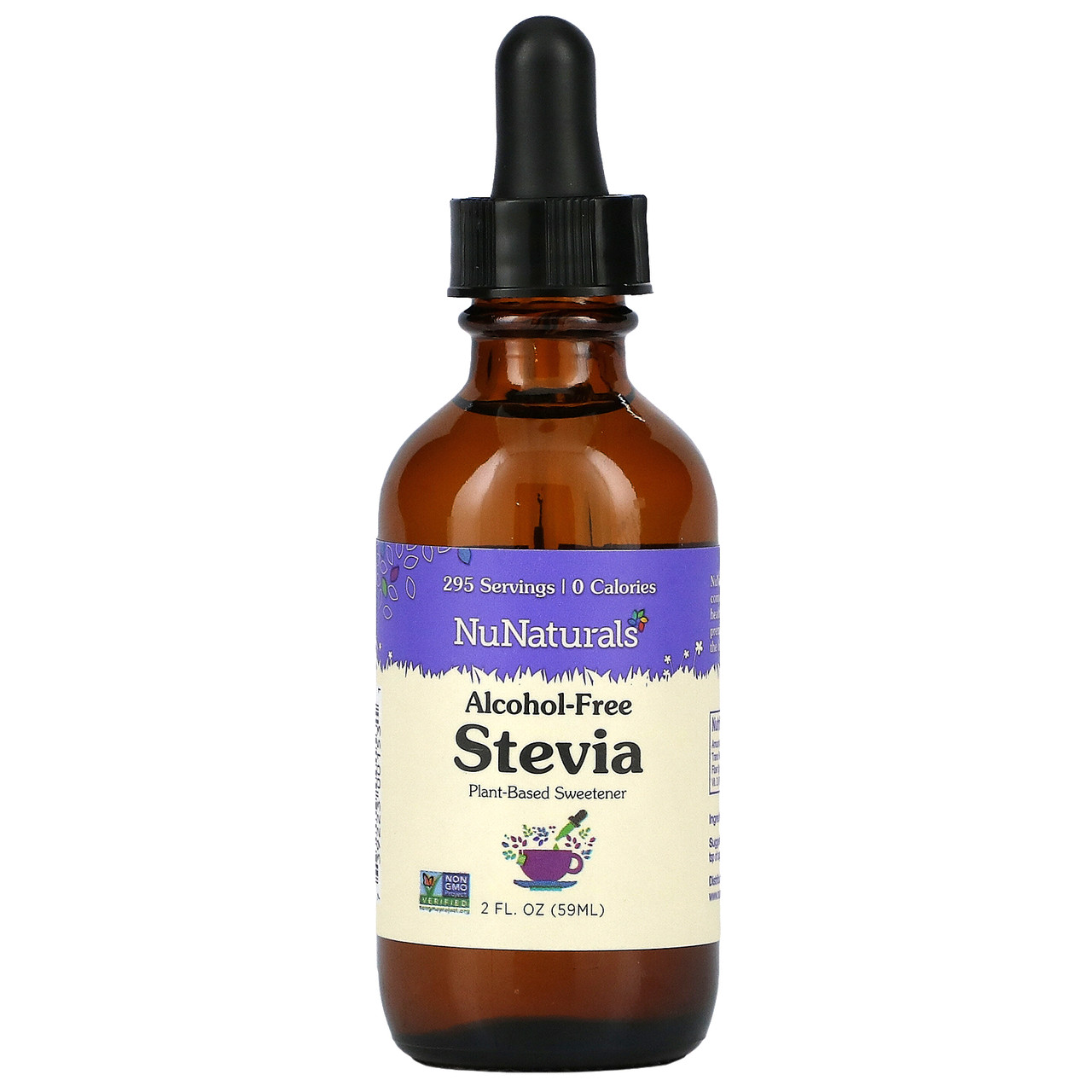 NUNATURALS A/F STEVIA LIQUID ( 1X2OZ )