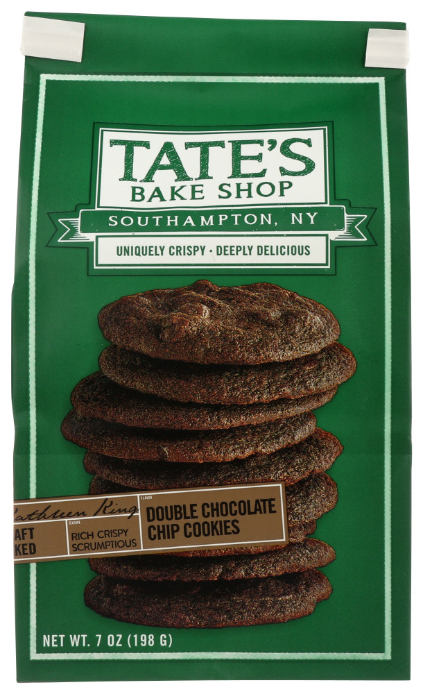 TATE'S BAKE SHOP DOUBLE CHOCOLATE CHIP COOKIE ( 12X7OZ )