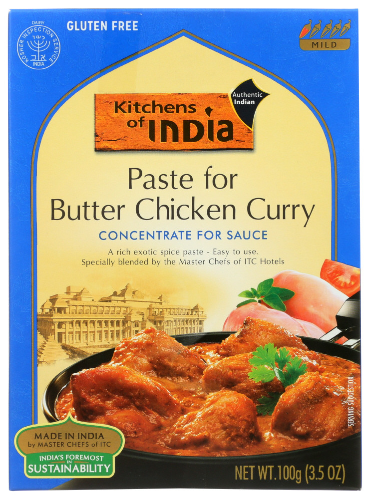 KITCHENS OF INDIA CURRY PASTE BUTTER CHICKEN ( 6X3.5OZ )
