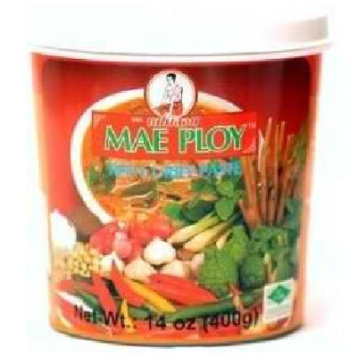MAE PLOY RED CURRY PASTE ( 24X14OZ )