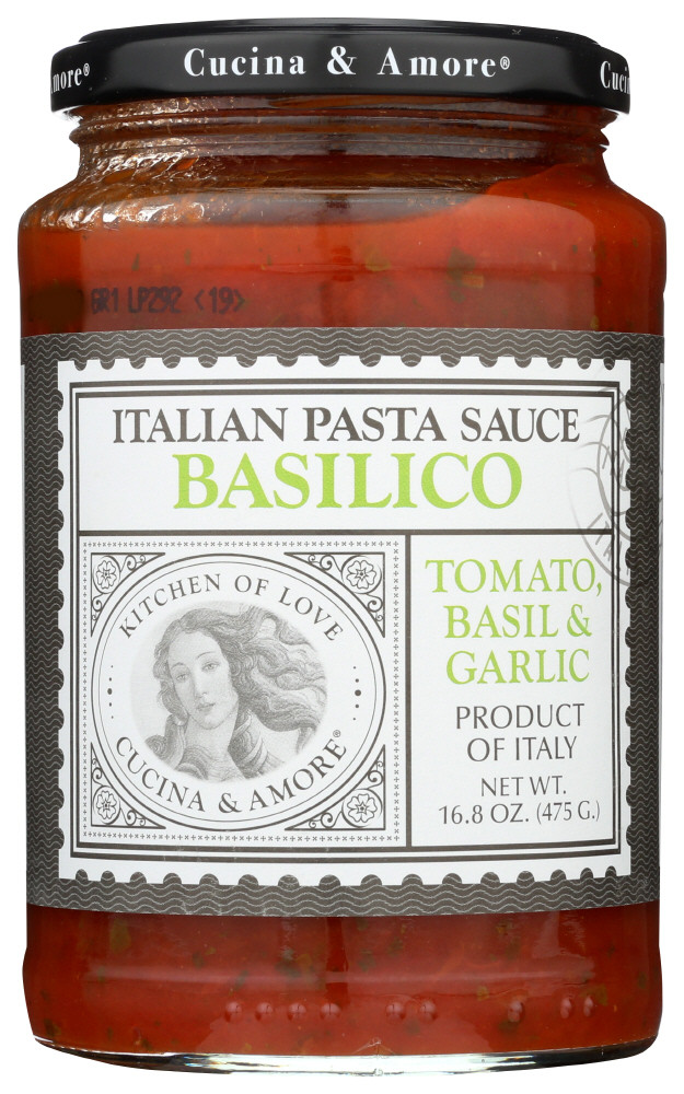 CUCINA & AMORE TOM BSL PASTA SAUCE ( 6X16.8OZ )