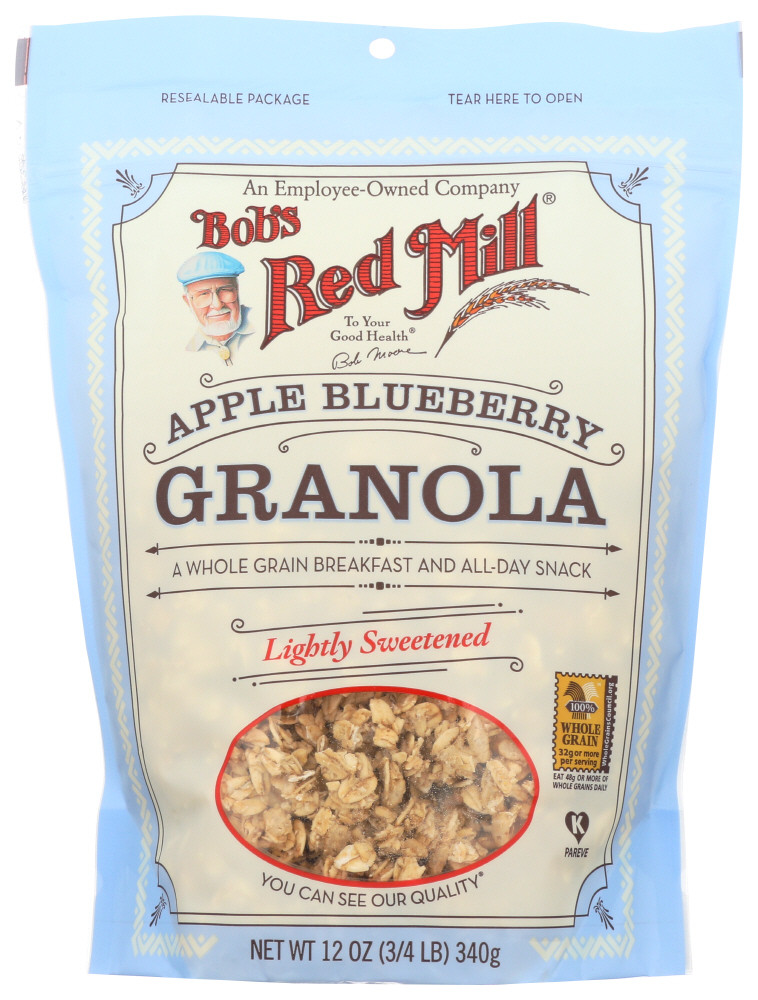 BOB'S RED MILL APPLE BLUEBERRY GRANOLA NF ( 4X12OZ )