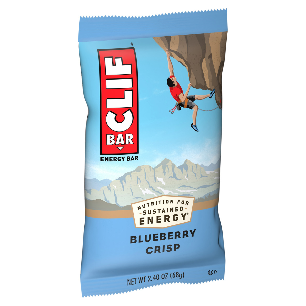 CLIF BAR ORGANIC BLUEBERRY CRISP BAR ( 12X2.4 OZ )
