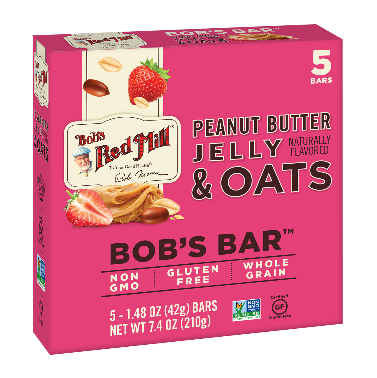 BOBS BR PBTR/JELLY OATS ( 6X7.40 )