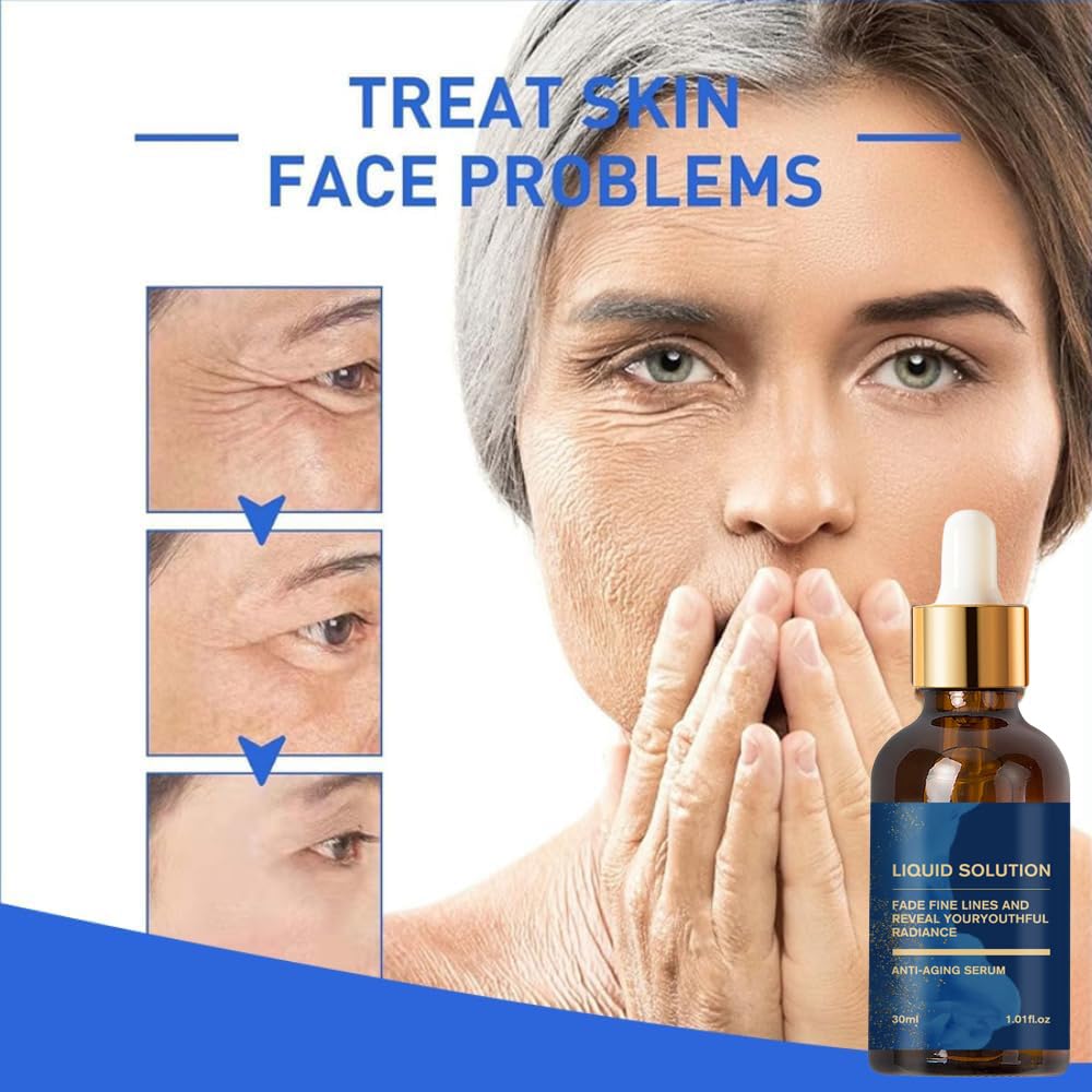 Olavita Serum Facial Serum, Vitamin C & E Serum, Anti Aging Face Tightening, Boost Skin Collagen, Reduce Wrinkles & Plump Skin(3pcs)