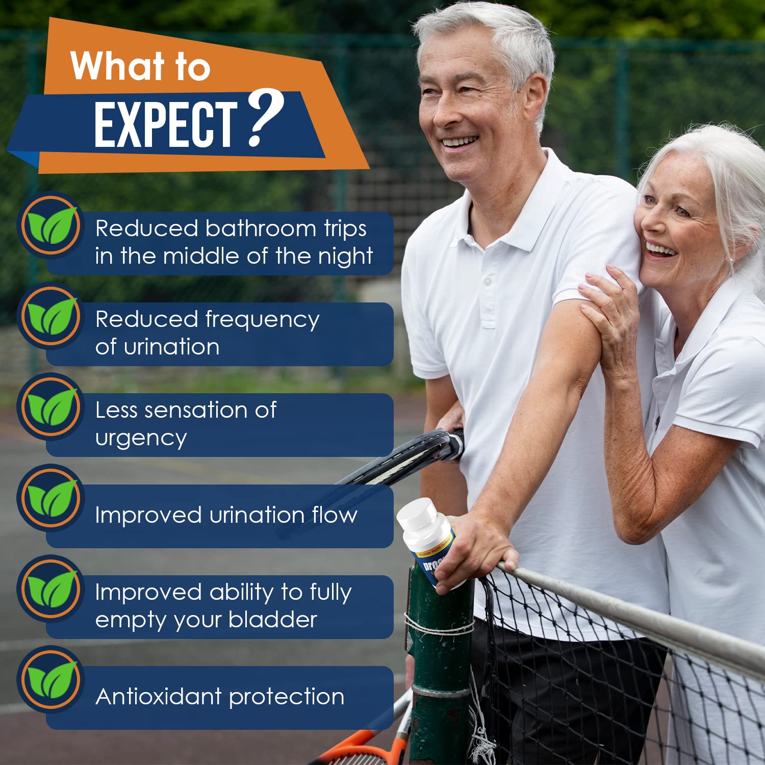 Prosvent Advanced Men's Prostate Support Natural Supplement with Saw Palmetto, Vitamin D, and Zinc to Ease Urinary Frequency & Urgency (60 Count)