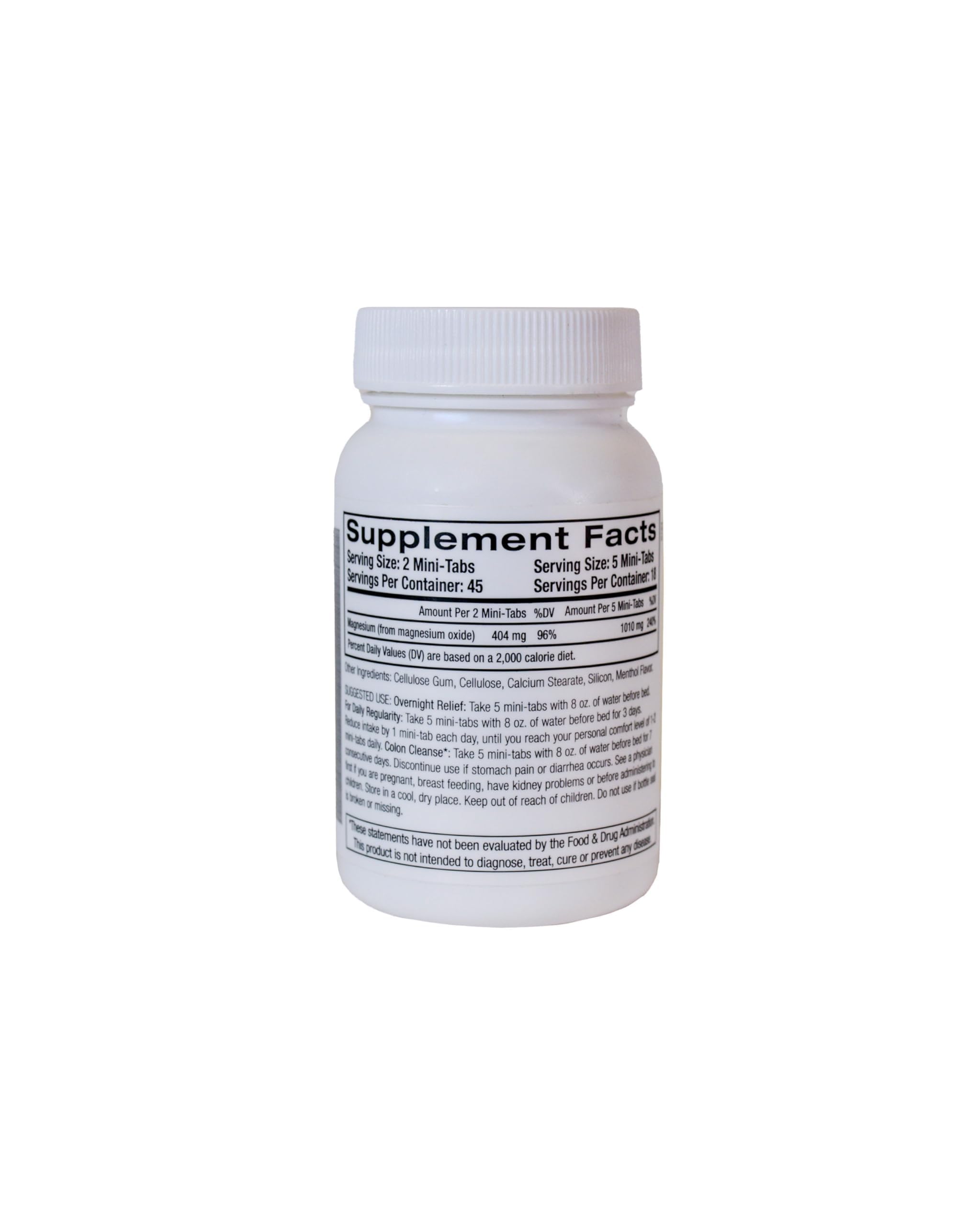 Lane Labs - H2Go, Helps Relieve Constipation and Irregularity, Gentle and Effective, Natural Mineral Supplement, Supports Colon and Digestive Health, No Artificial Irritation (90 Mini-tabs)