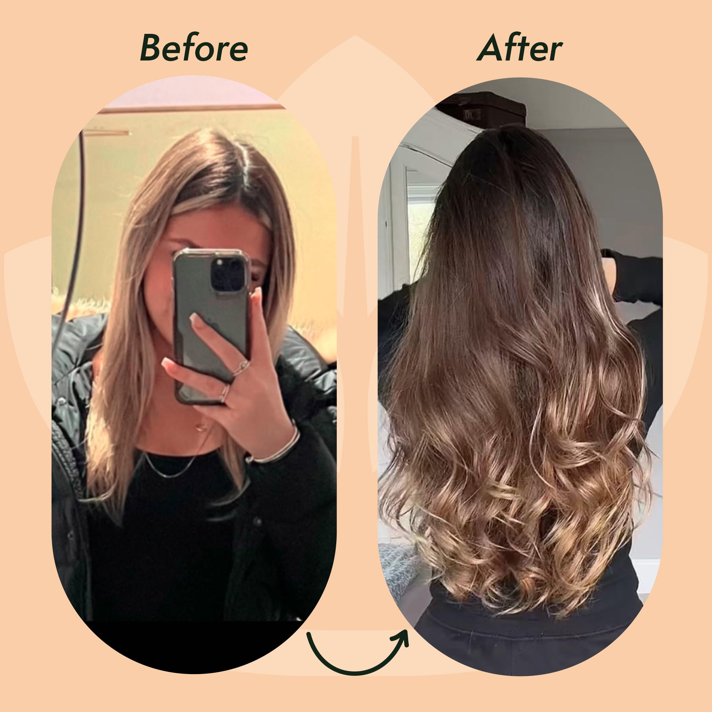 Nature Spell Hair Growth Shampoo and Conditioner Set, Improve Hair Strength & Shine, 10.14 Fl Oz x2