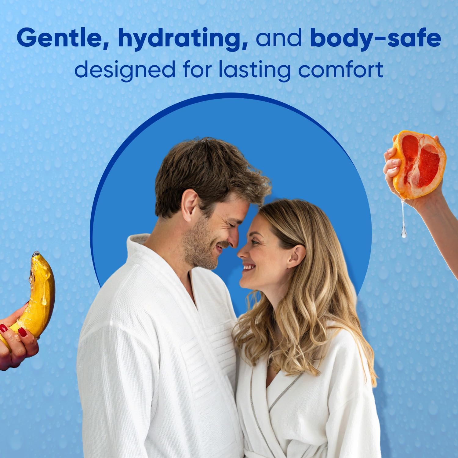 Passion Lube Natural Water-Based Personal Lubricant Twin Pack, Premium, Non-Sticky, Easy-to-Clean Formula for Smooth, Comfortable Use - 34 Fl Oz (Pack of Two)