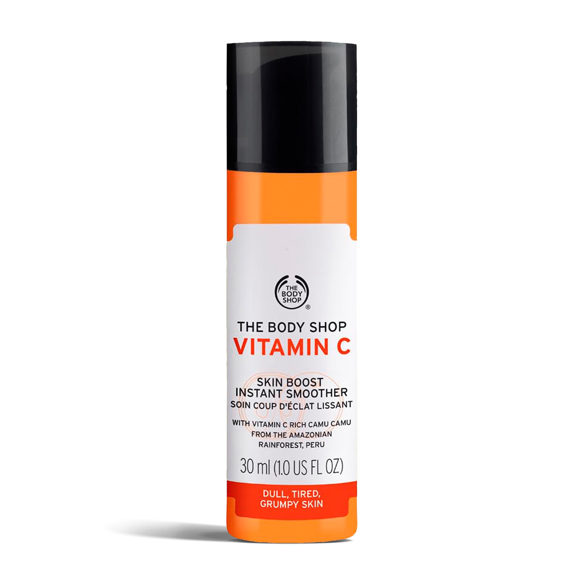 The Body Shop Vitamin C Skin Boost Instant Smoother | Radiance Boosting Face Serum to Improve Dull Skin | Lightweight for All Skin Types, Vegan, 30 ml / 1.0 oz-1768978378
