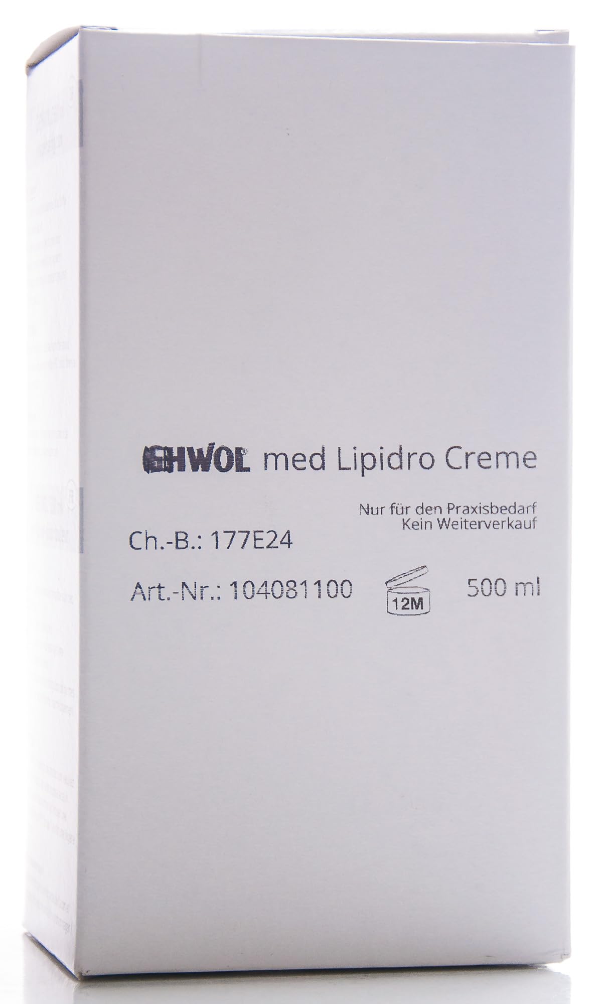 Gehwol Gerlach Med Lipidro Foot Cream 500ml