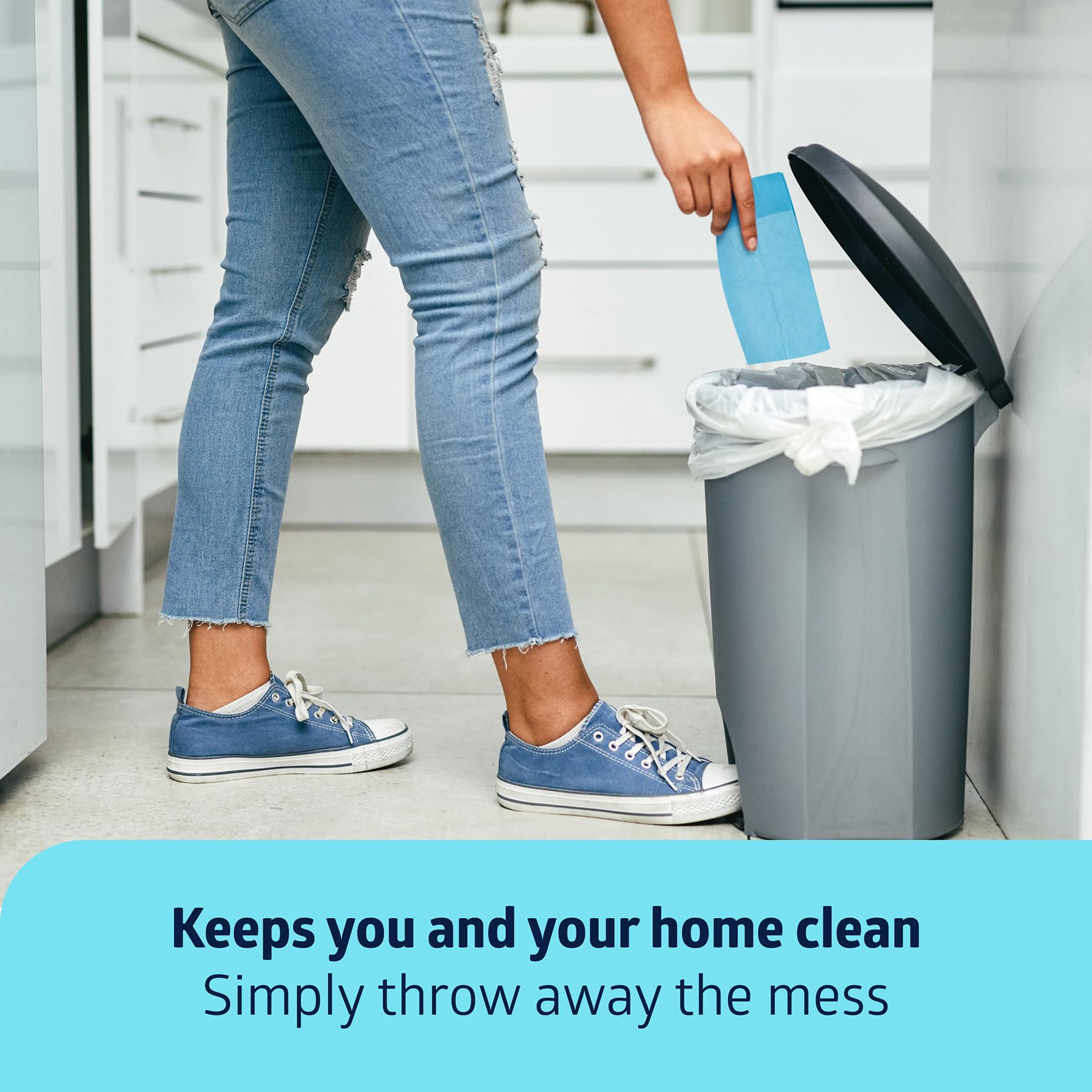 Medline Super Absorbent Underpad, 36" x 36", 50 Count, Extra Large Disposable Incontinence Pads, Protective Bed Pads, Chucks, For Kids, Adults, Elderly, Furniture & Surface Protection Pee Pad