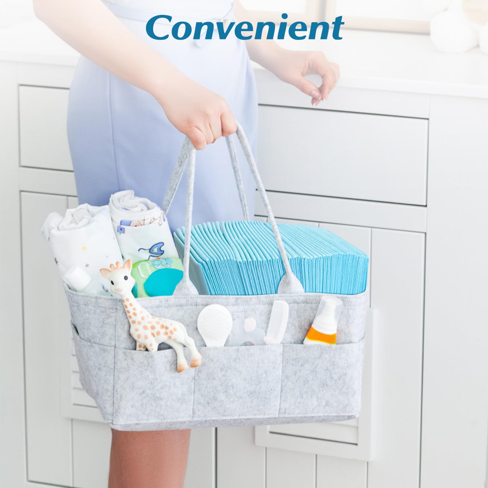 Wowflash Super Absorbency Disposable Diaper Pads for Baby, Puppy and Adults, Disposable Changing Underpads for Baby, 50 Count, 17” x 13''