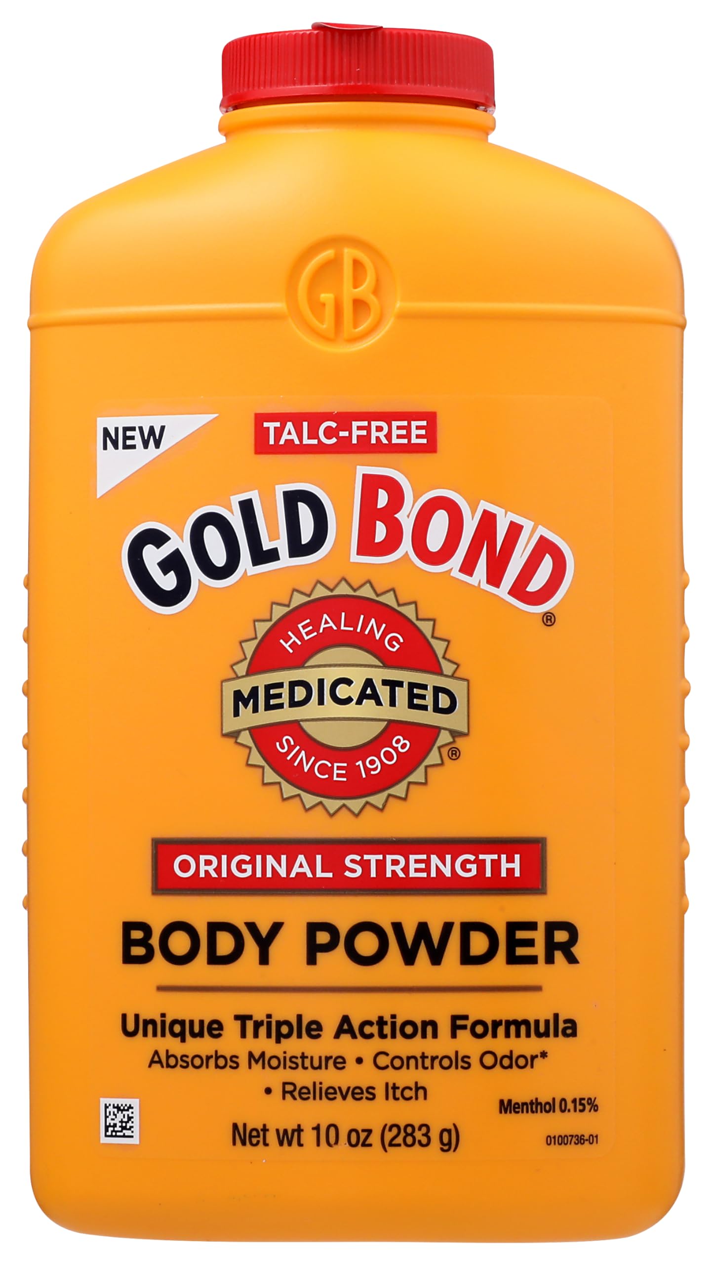 Gold Bond Medicated Body Powder, Talc Free Body Powder for Women and Men, Anti-Itch, Absorbs & Cools - 10 oz