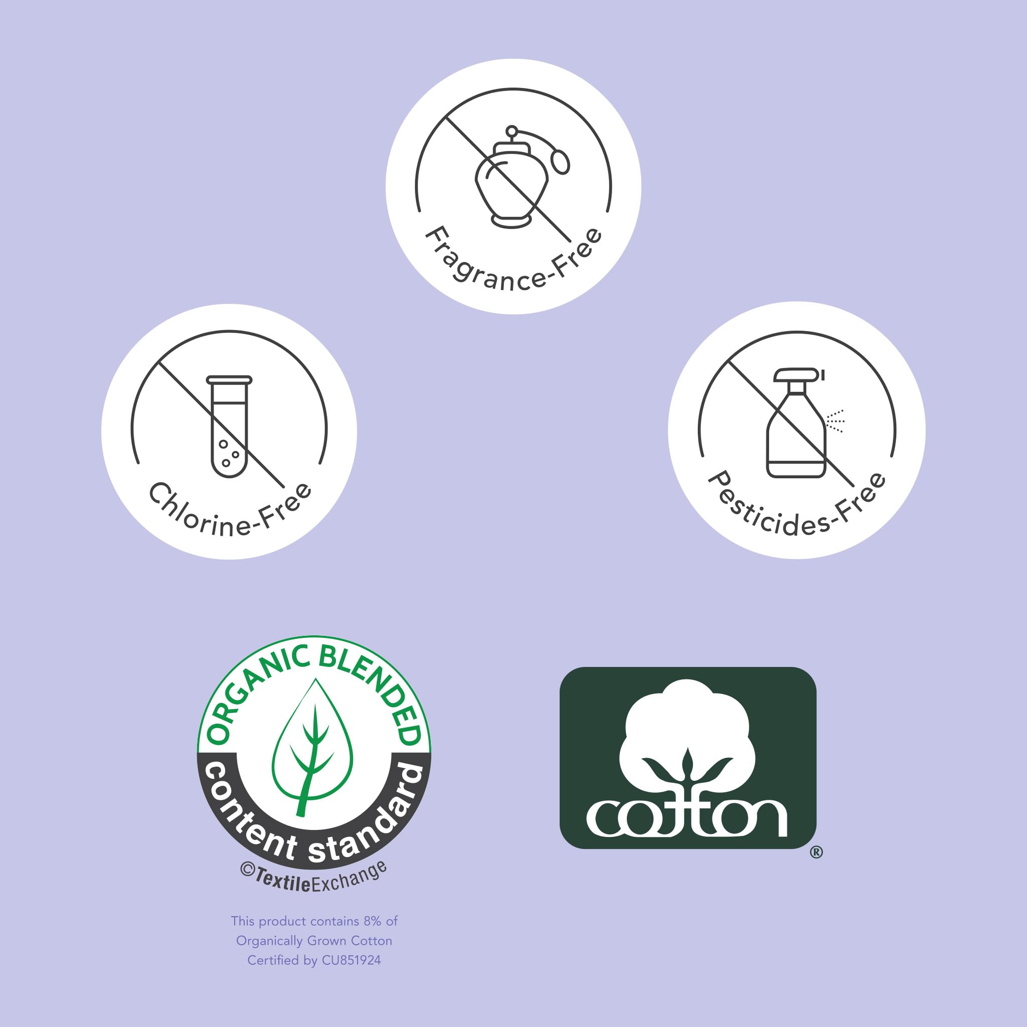 Rael Disposable Underwear for Women, Organic Cotton Cover - Postpartum Essentials, Leak Locker, Unscented, Maximum Coverage (Size L-XL, 20 Count)