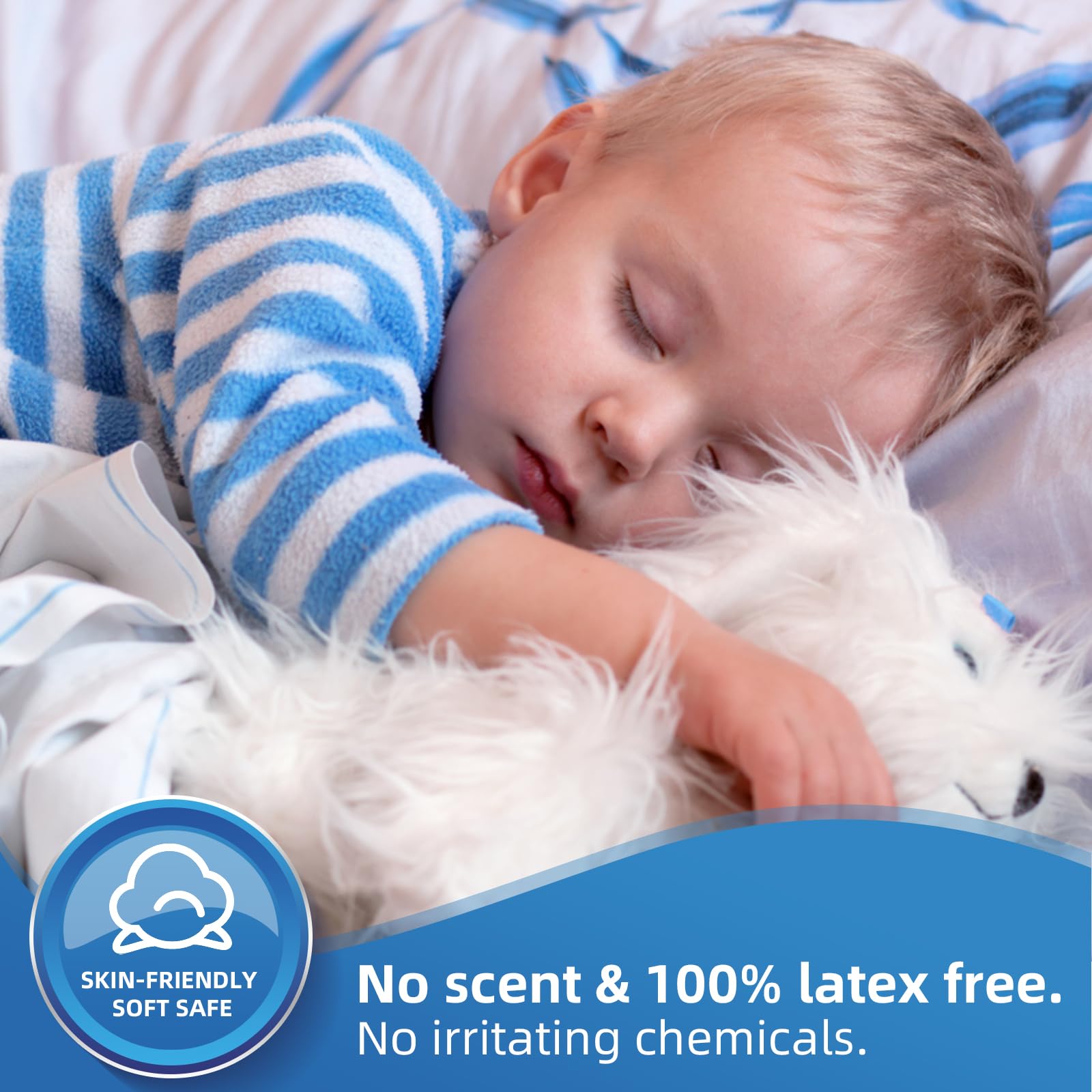 SOFYFINE Bed Pads with Adhesive Strip 30"x36" Thicken Elderly Adults Incontinence Underpads Disposable,Heavy Duty Absorbent Chucks Waterproof,XL Extra Large Puppy Pee Training Pad[25 Pads]