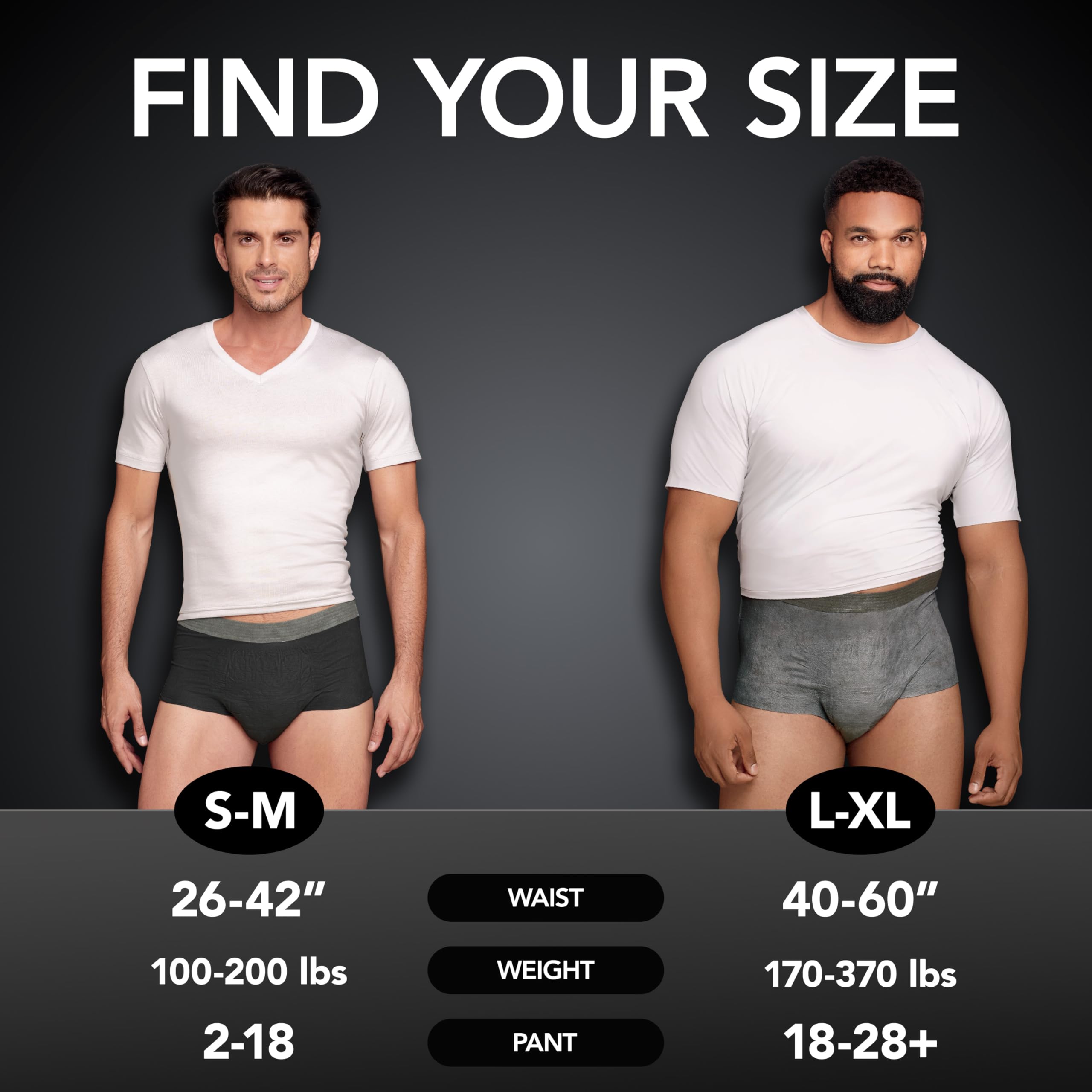 Depend Real Fit Adult Diapers, Incontinence Underwear for Men, Disposable, Maximum Absorbency, Large/Extra Large, 52 Count (2 Packs of 26), Packaging May Vary