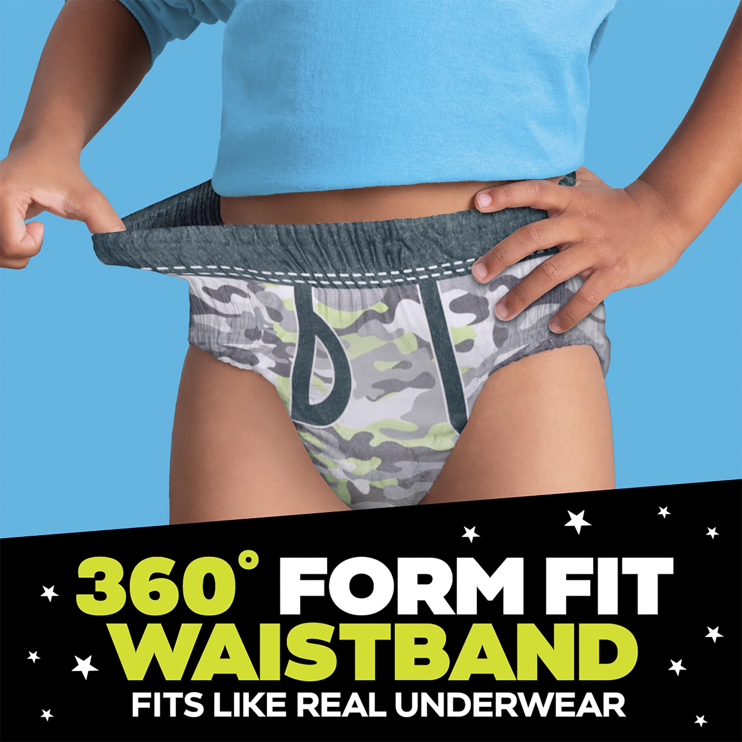 Ninjamas Boys Bedwetting Nighttime Underwear, Size L Pull Ups for Boys (64-95+ lbs), 68 Count, Training Pants, Overnight Underwear Kids, Ultra Absorbent, Hypoallergenic