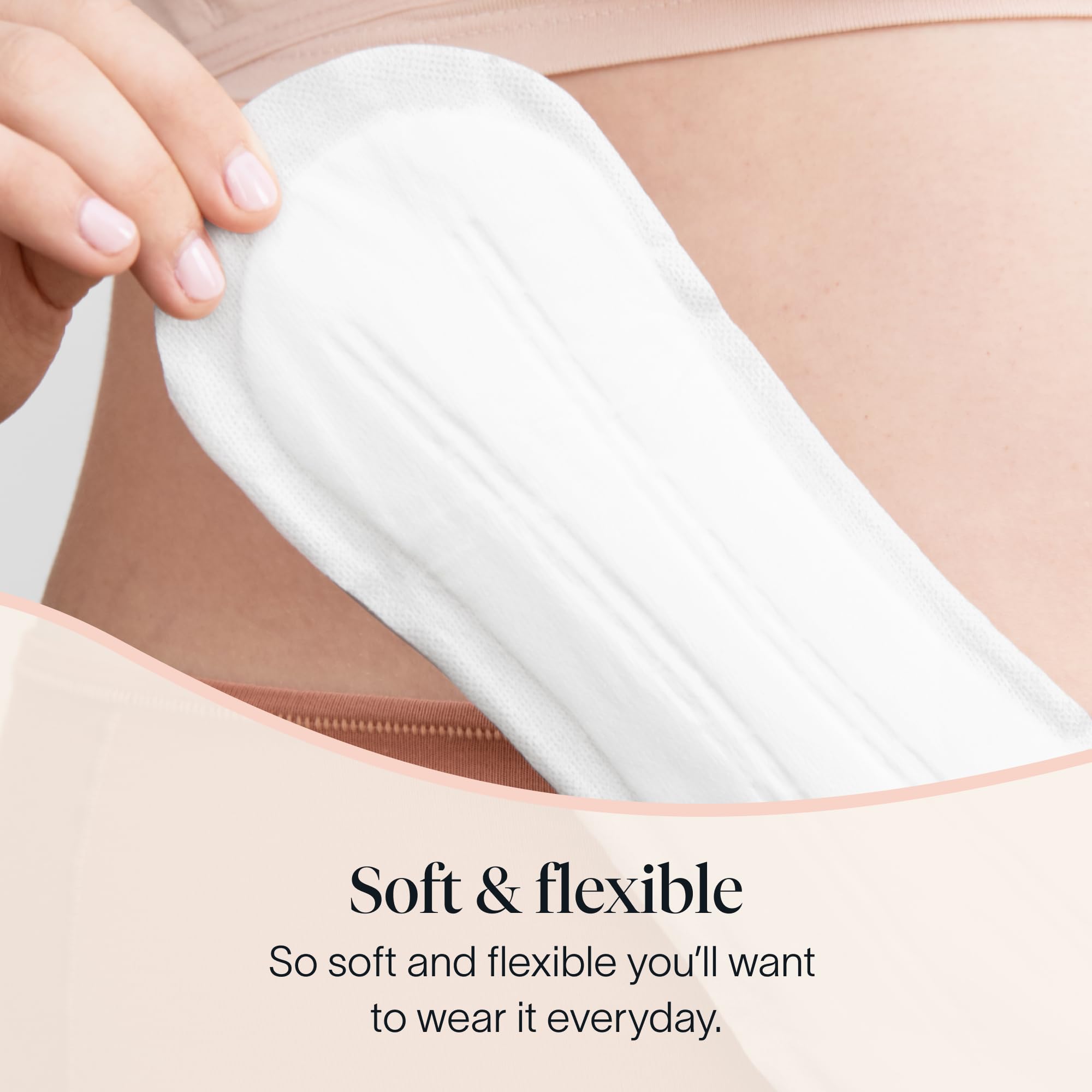 Cora 100% Organic Cotton Topsheet Bladder Liners (78 Regular Bladder Liners)