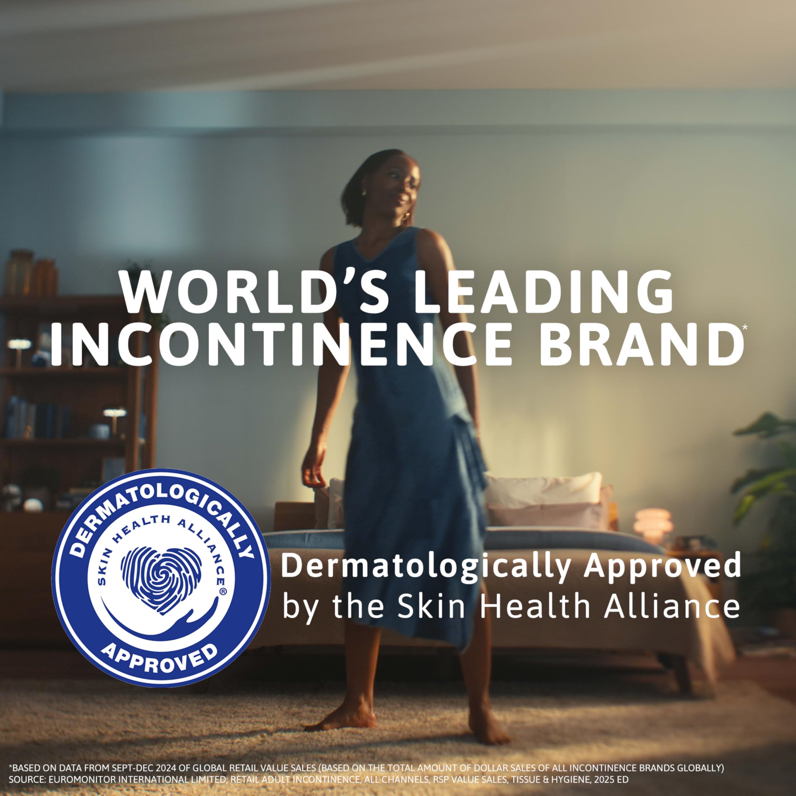 Tena Sensitive Care Female Incontinent Pad Regular Length 9" L 54358, 180 Ct