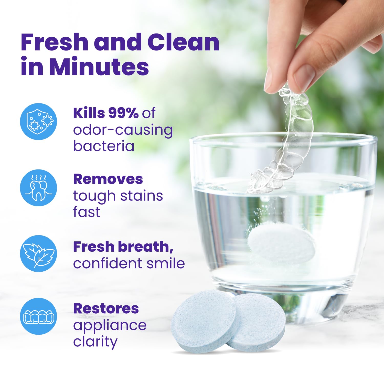 Retainer Brite Retainer brite, 1 year supply, 384 tablets, 384 Count