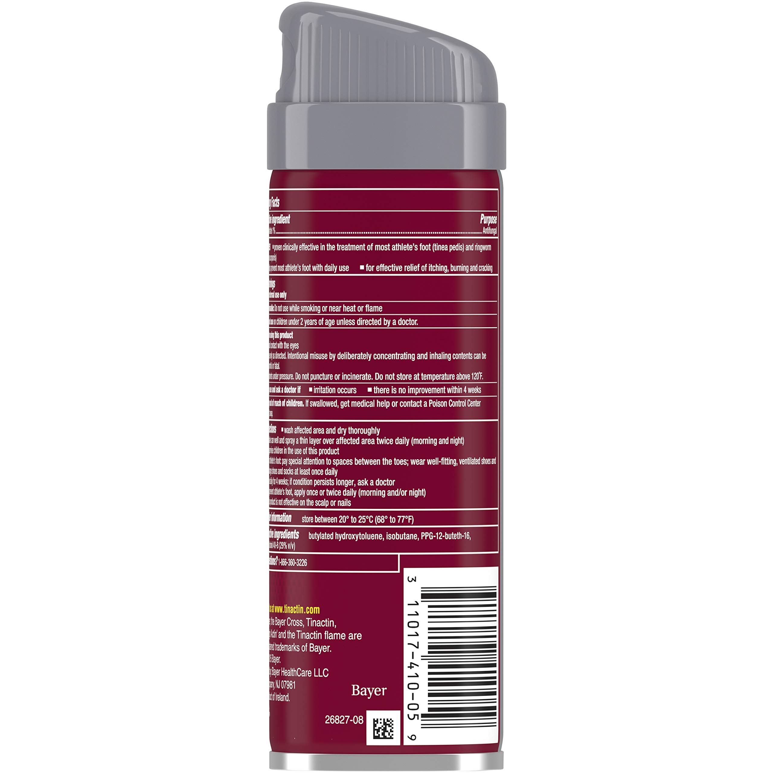 Tinactin Antifungal Liquid Spray 5.30 oz (Pack of 2)