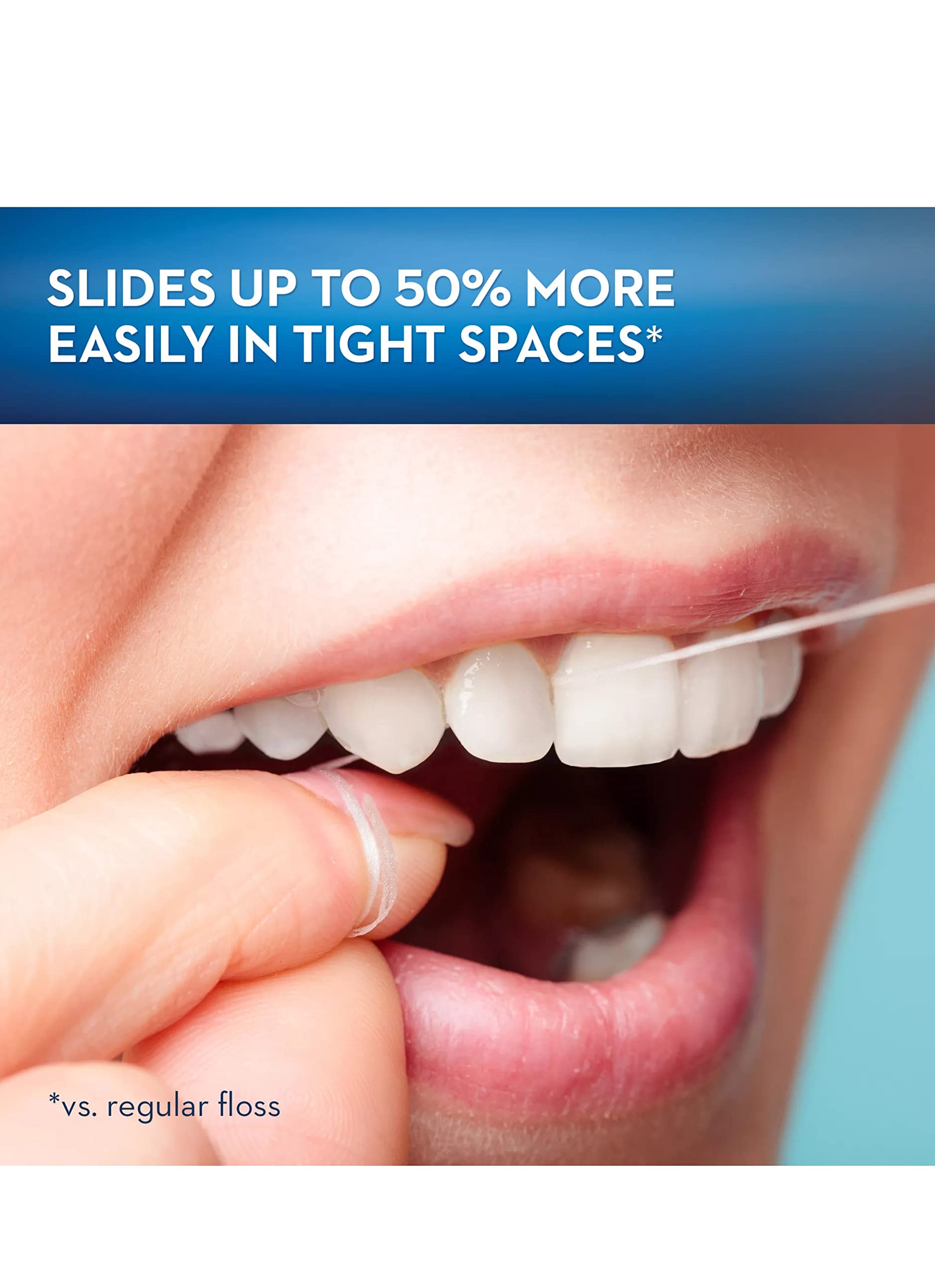 Oral-B Glide Advanced Comfort Plus Floss, 6 Count 40 m Each, Total 240 m or 262.5 Yard