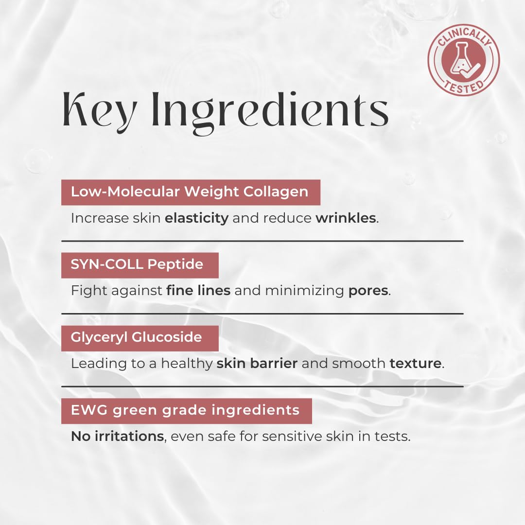 COCOBEAUTY Collagen Sheet Mask – Hydrating Korean Face Mask for Fine Lines & Anti-Aging, Deep Moisture, Radiant Skin Boost, Bio-Collagen Facial Masks (4 Pack)