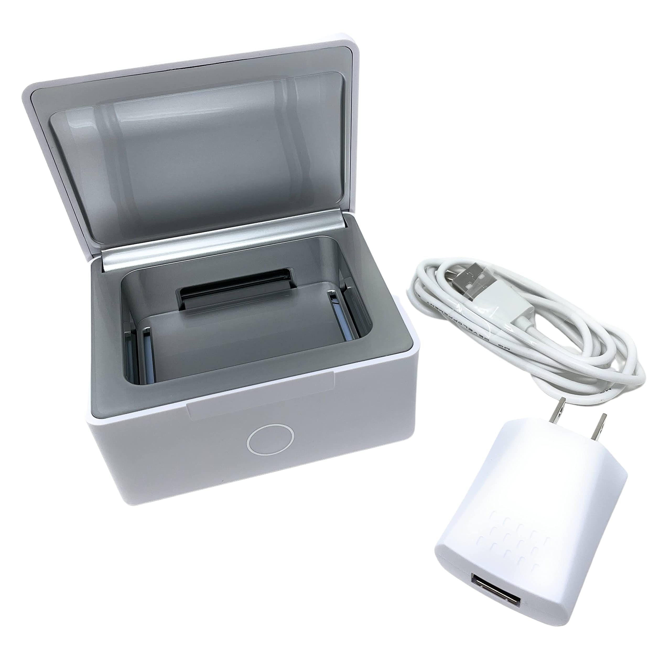 PerfectDry LUX | World's Fastest Hearing Aid Dryer, Dehumidifier Accessory | UV-C Ultraviolet Light Box Kit | Removes Sweat & Moisture from Hearing Aids, Wireless Earbuds, Ear Amplifiers