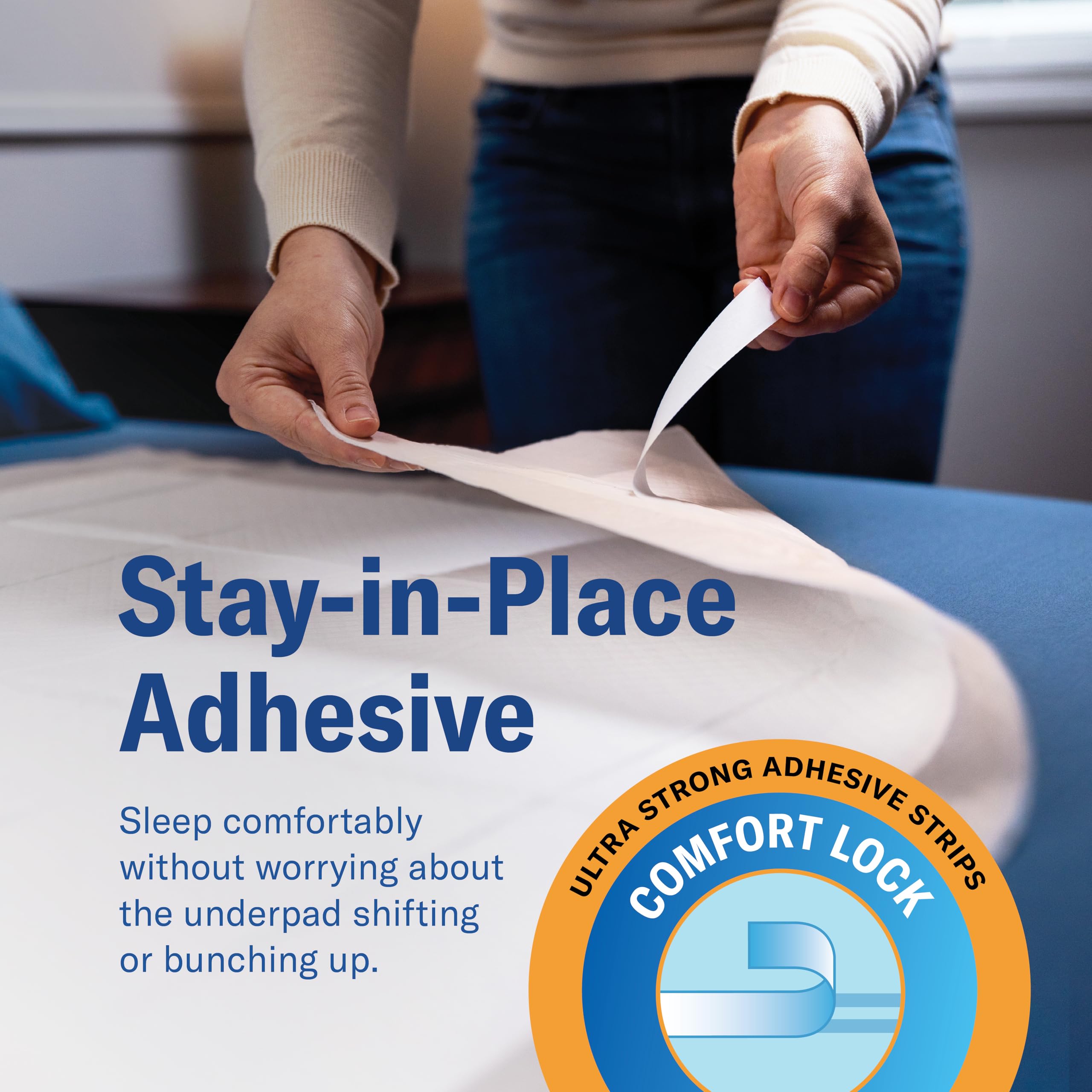 Chucks Premium Disposable Underpads 36”x36” [100-Count] Ultra Absorbent Chux Incontinence Bed Pads Disposable Adult with Adhesive Tape, Pee Pads Pet Training Pads XXXL 36x36 Bulk Pack