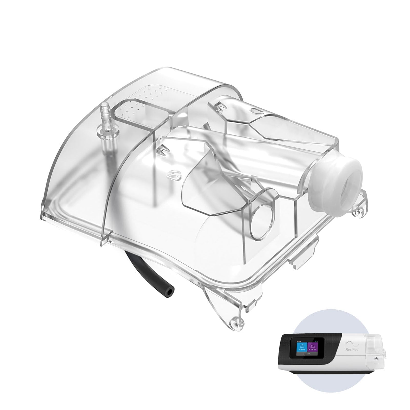 Replacement Tubing Adapter for ResMed AirSense 11 and AirCurve 11 Series Machines, Compatible with Cleaning and Sanitizer Machines, Universal Tubing Adapter Only