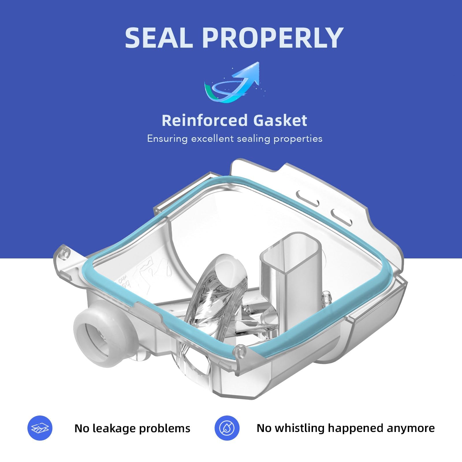 Replacement Tubing Adapter for ResMed AirSense 11 and AirCurve 11 Series Machines, Compatible with Cleaning and Sanitizer Machines, Universal Tubing Adapter Only
