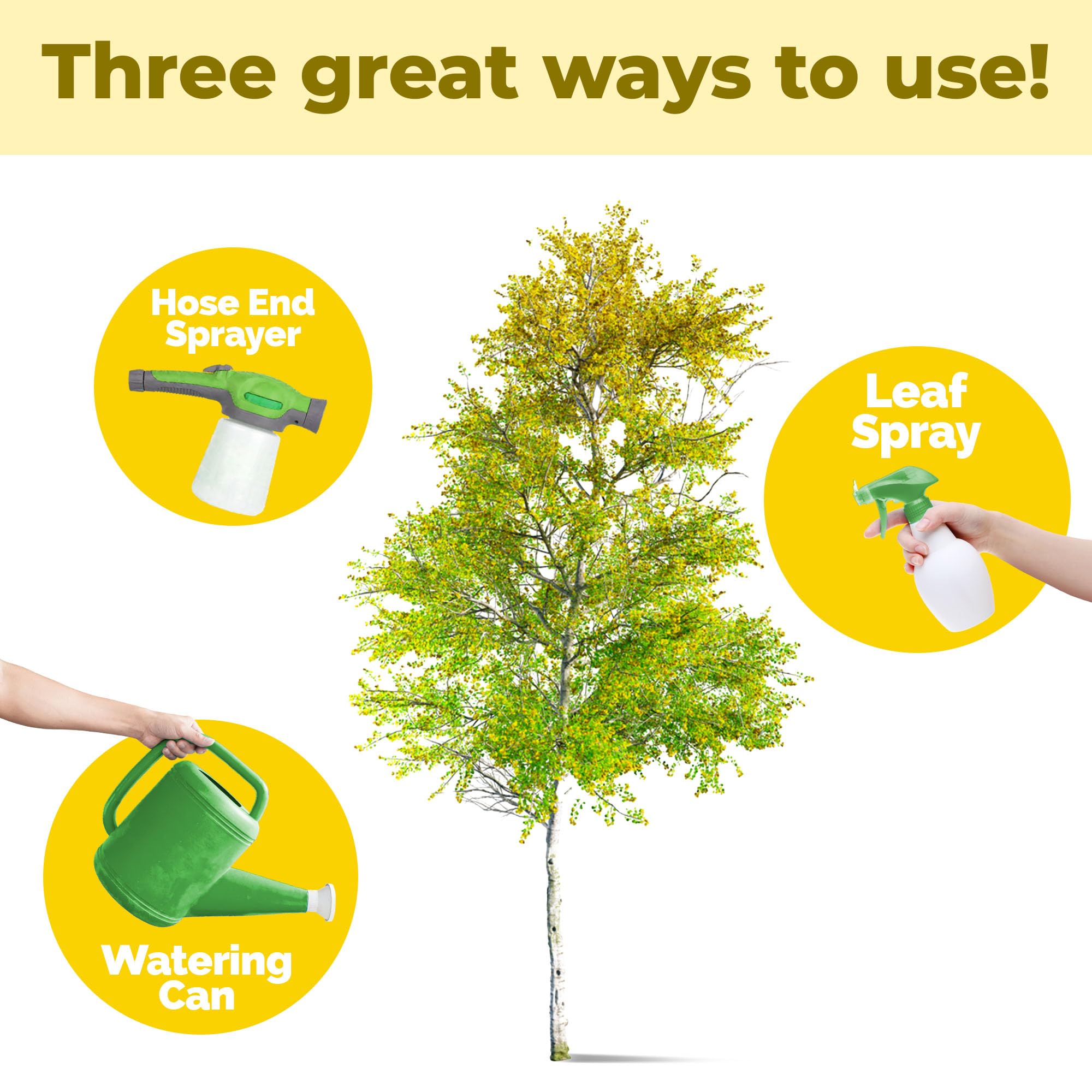 Aspen Tree Fertilizer, Complete Liquid Aspen Tree Plant Food, 8 oz (250mL)