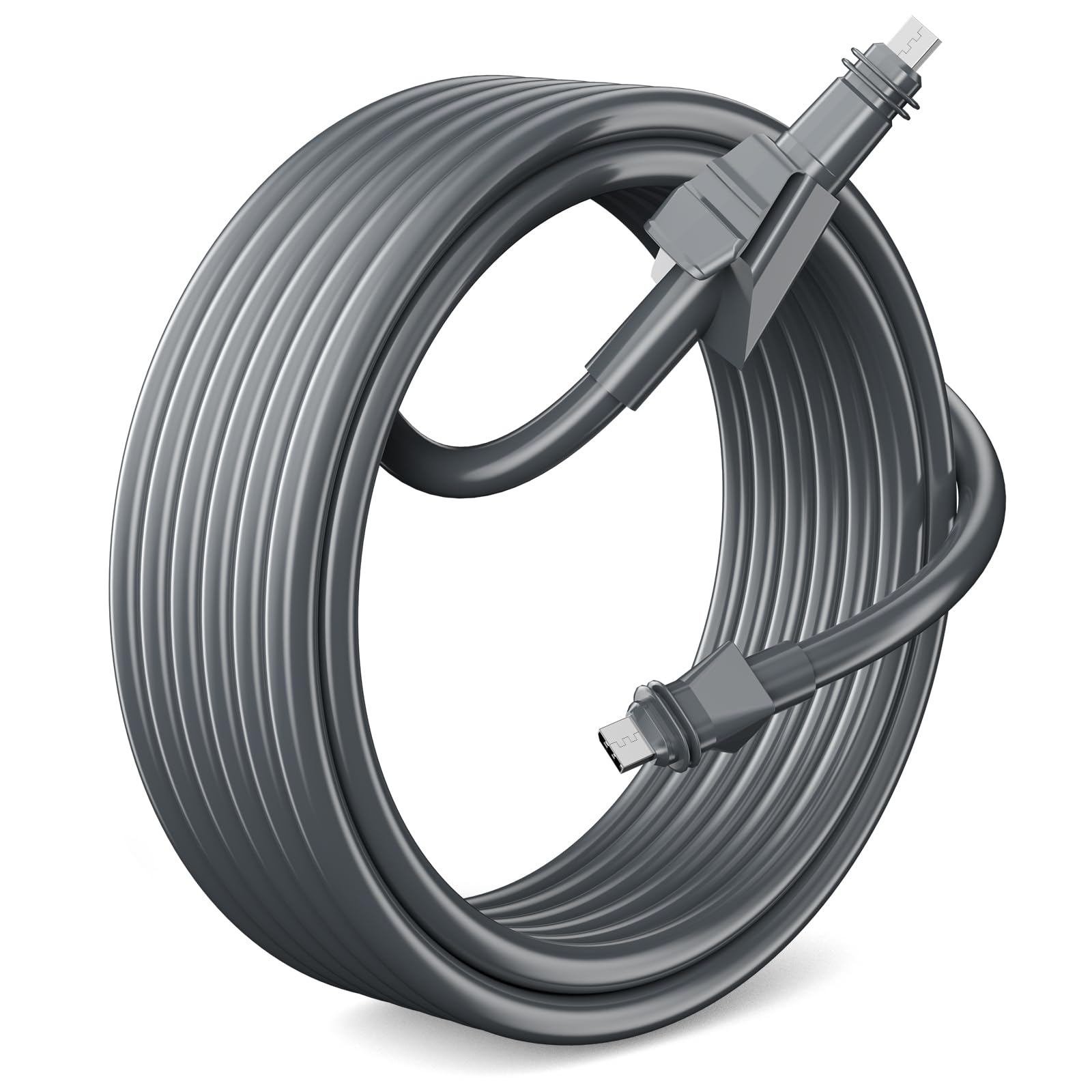 YaCeSyn for Starlink Flat High Performance Cable, 32.8FT/10M Rectangular Satellite Replacement Cable, Cat6 Network Cable, Waterproof Extension Cord for Starlink Flat High Performance Gen2