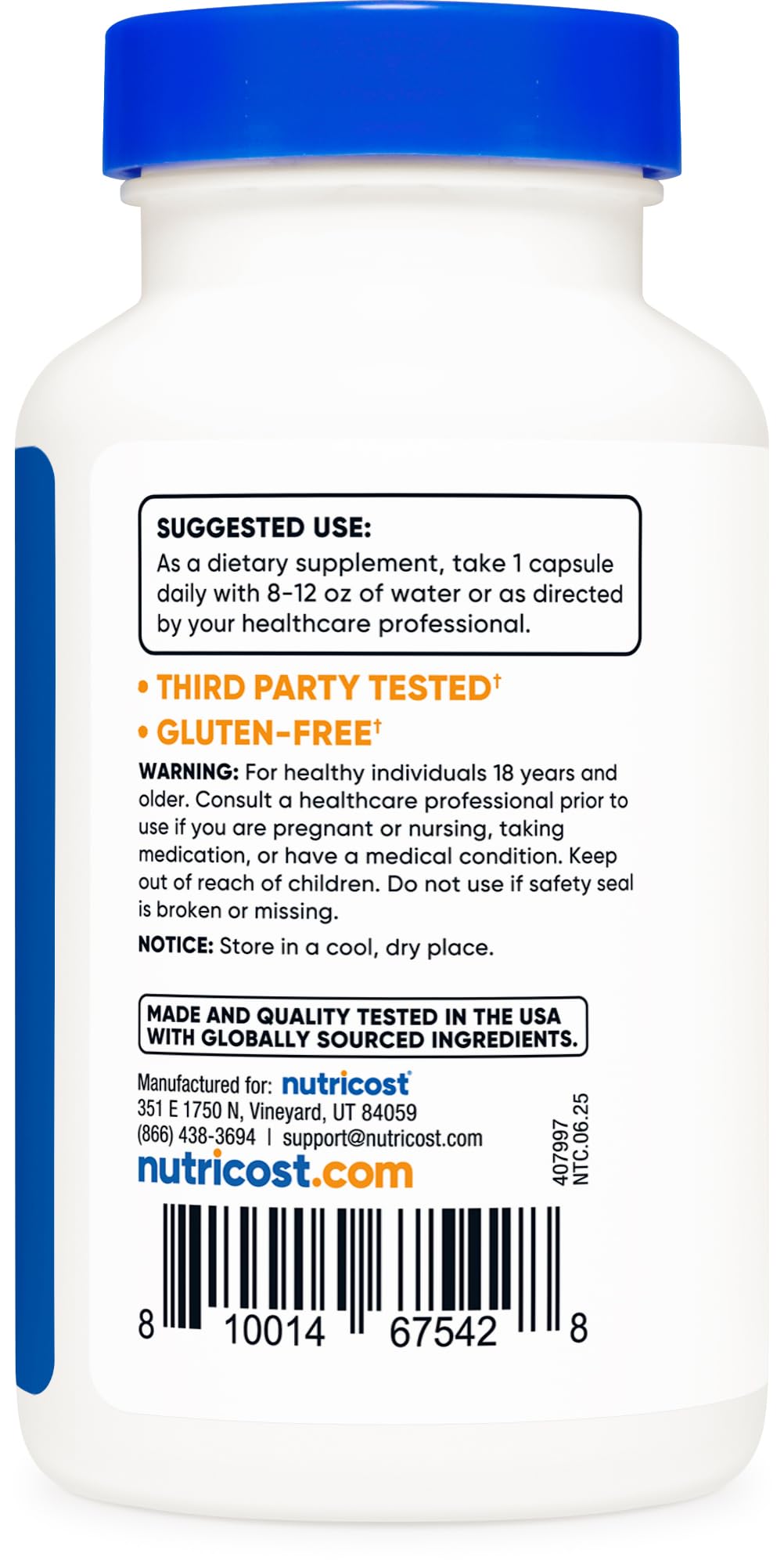 Nutricost DIM (Diindolylmethane) Plus BioPerine 300mg, 120 Vegetarian Capsules - Up to 4 Month Supply, Max Strength DIM Supplement