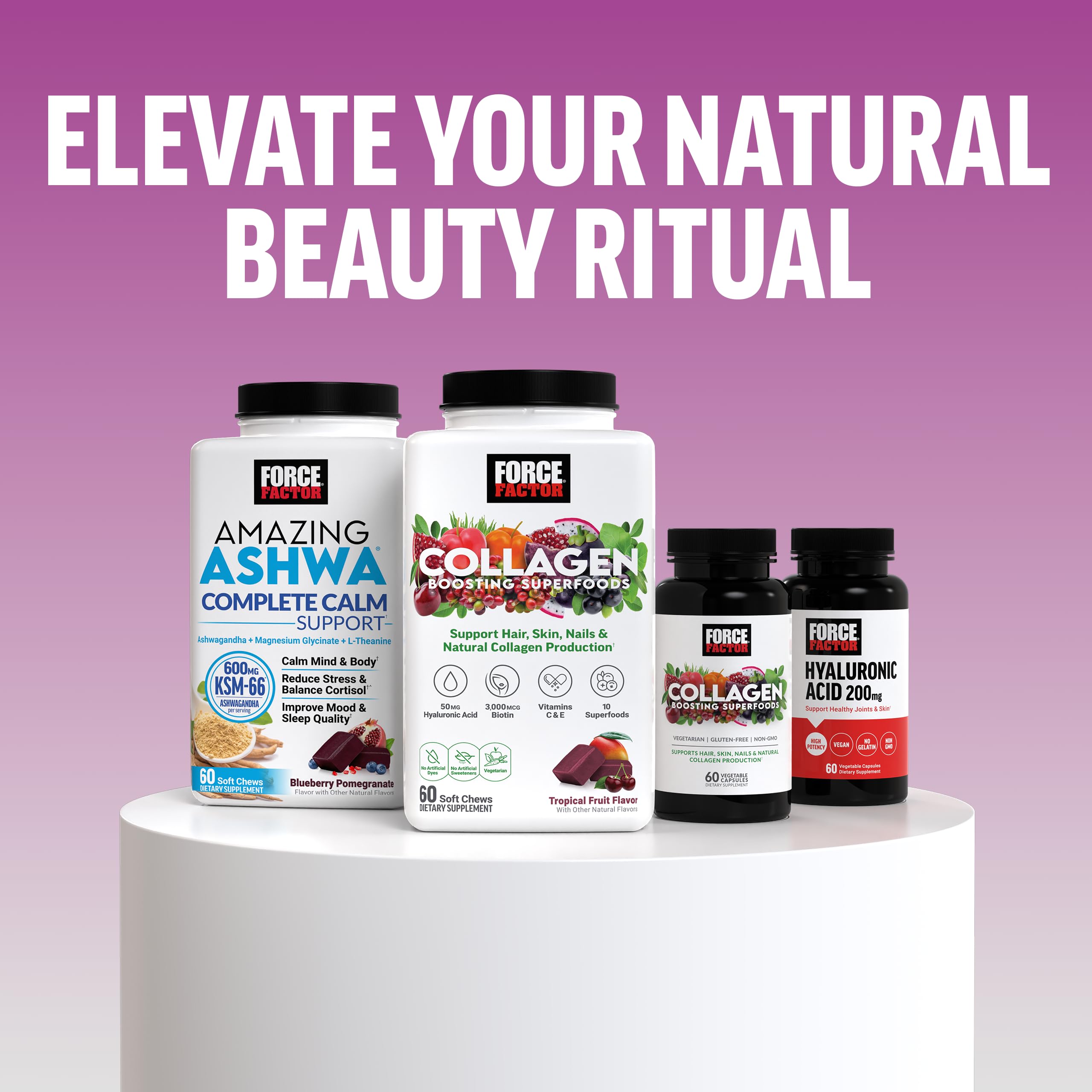 Force Factor Hair Growth Accelerator Multivitamin for Women & Men, with Lustriva, Biotin, Horsetail & Vitamins A, B12, C, D & E for Thicker Hair, Healthier Skin & Nails, 90 Capsules