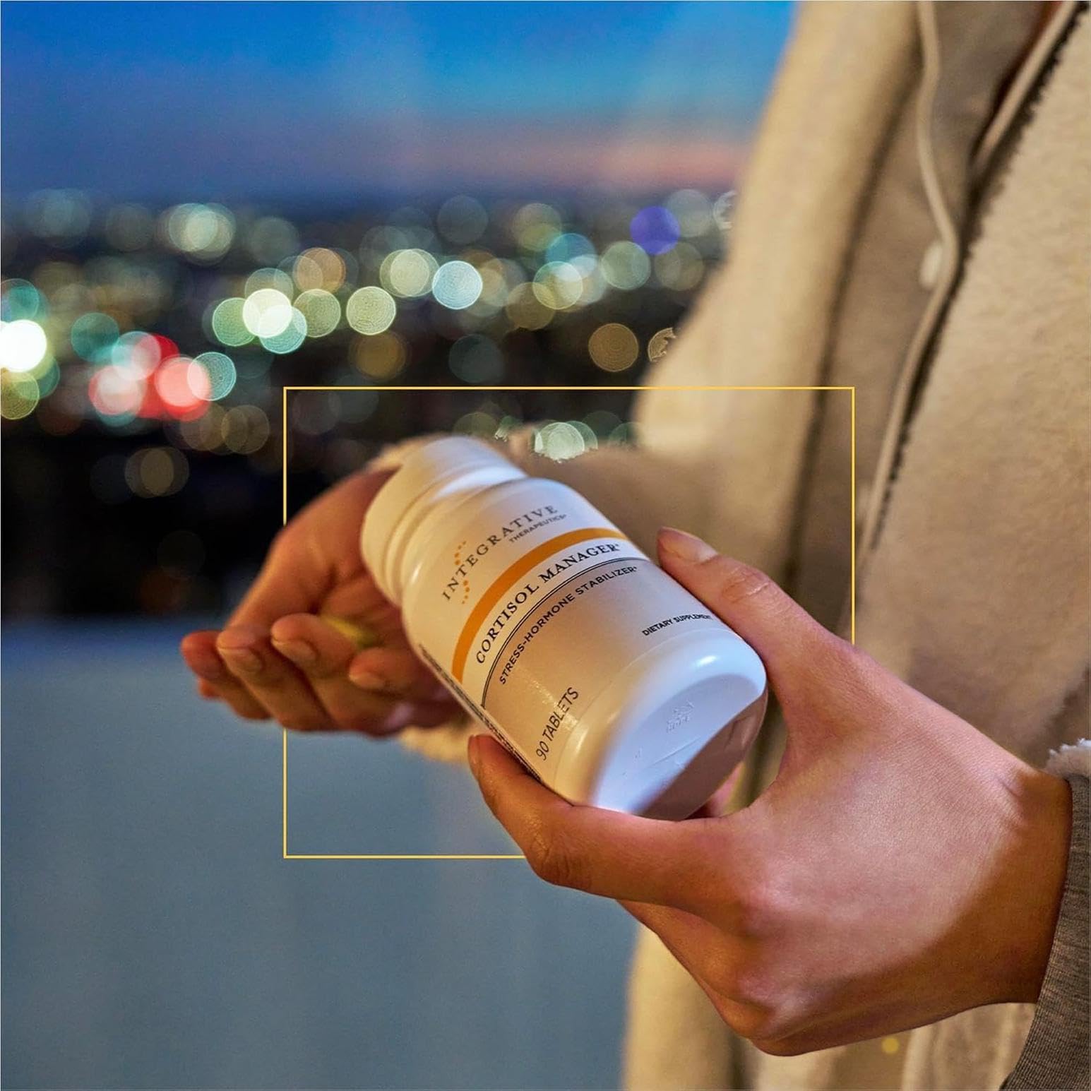 Integrative Therapeutics Cortisol Manager - Balance Cortisol & Support Relaxation for Restful Sleep* - Includes Ashwagandha & L-Theanine for Confidence with Less Stress* - 30 Tablets (15 Servings)