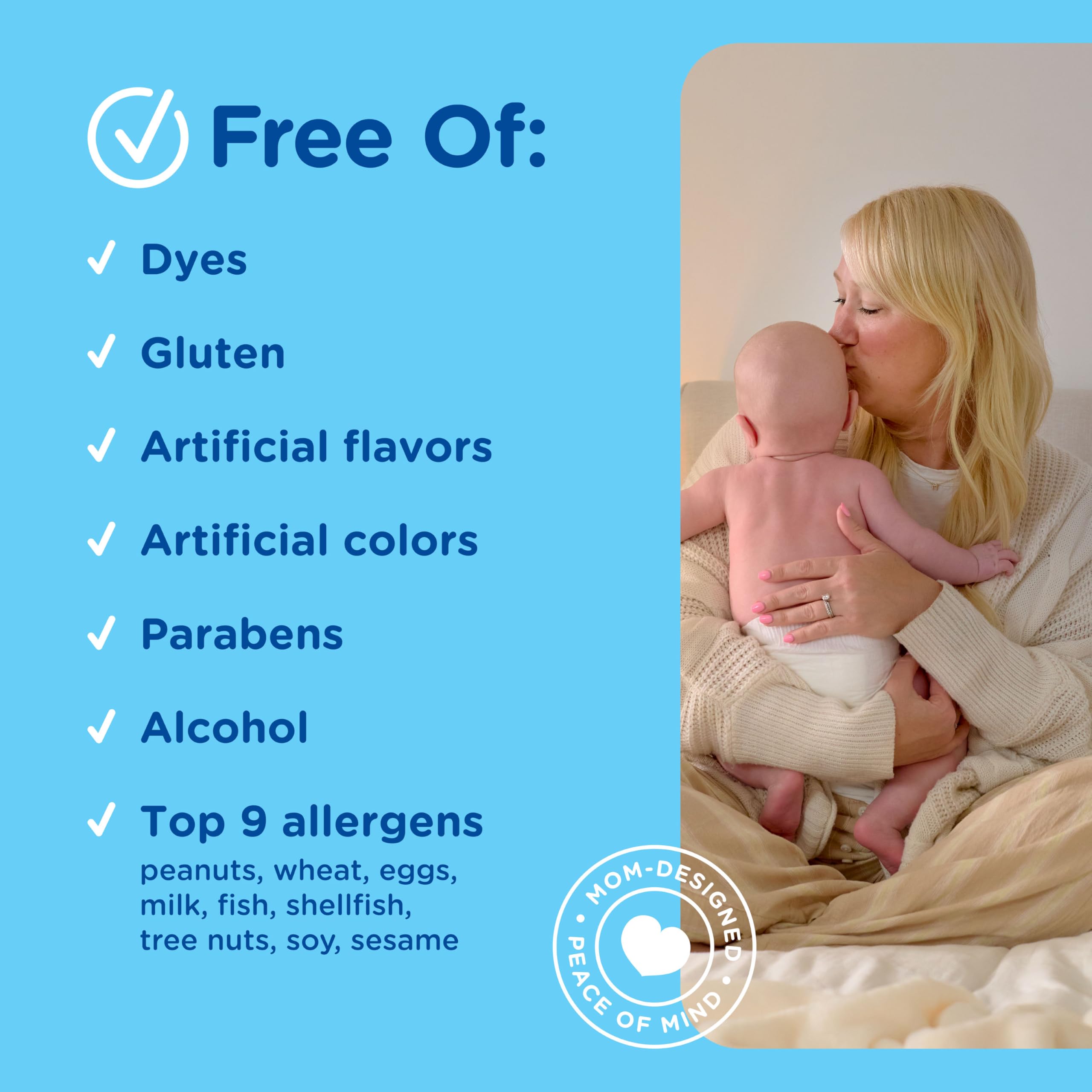 Mommy's Bliss Organic Baby Vitamin D Drops | Infant Vitamin D3 Drops Promote Healthy Growth and Bone Development | Newborn+ | 0.11 Fl Oz (100 Servings) | Pack of 2