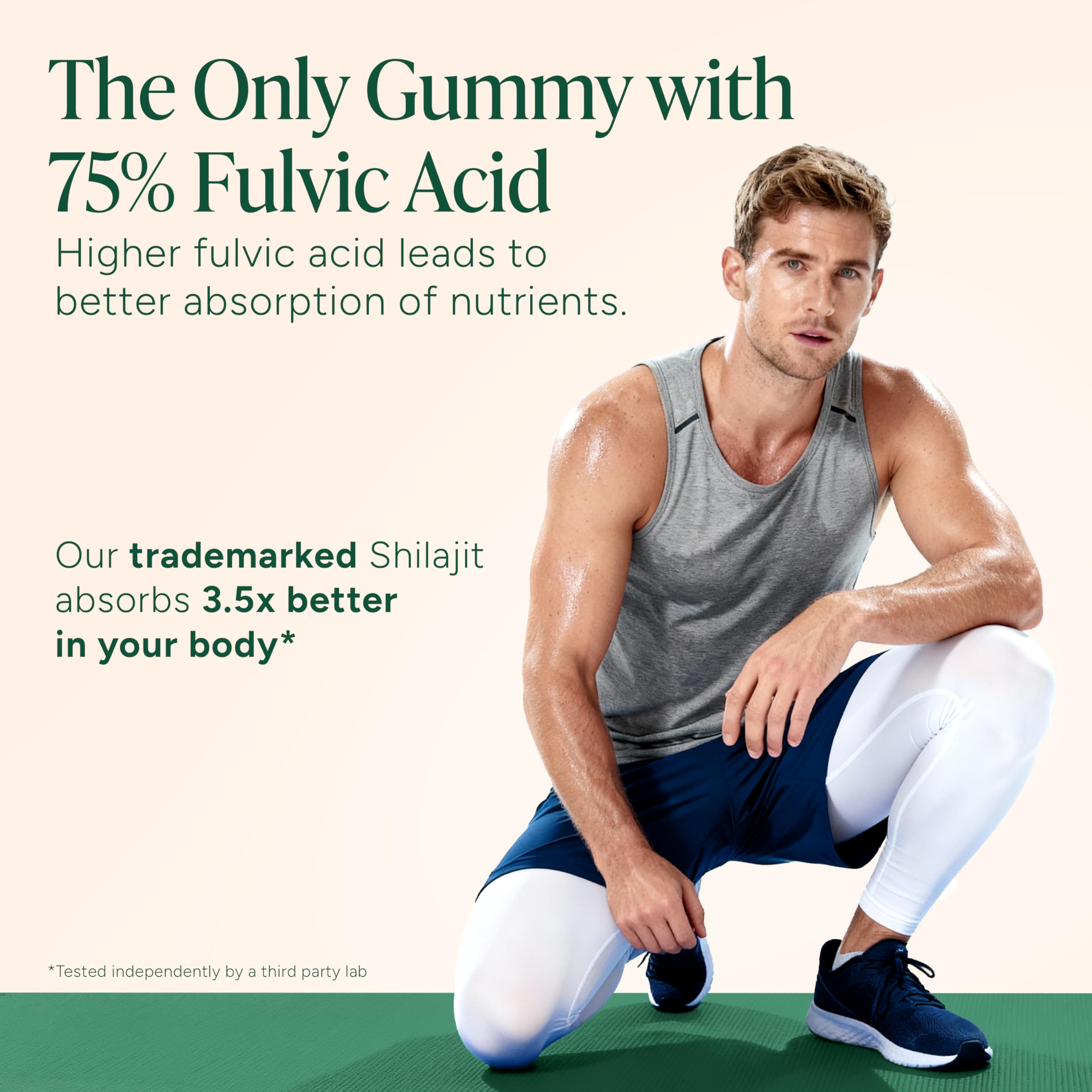 ROOT LABS 10-in-1 Alpha Shilajit Gummies | 4000 mg Pure Himalayan Shilajit with Tongkat Ali & Maca Root | for Men & Women | ShilAbsorb Bioavailability Tech | Sugar-Free, Vegan | 60 Gummies