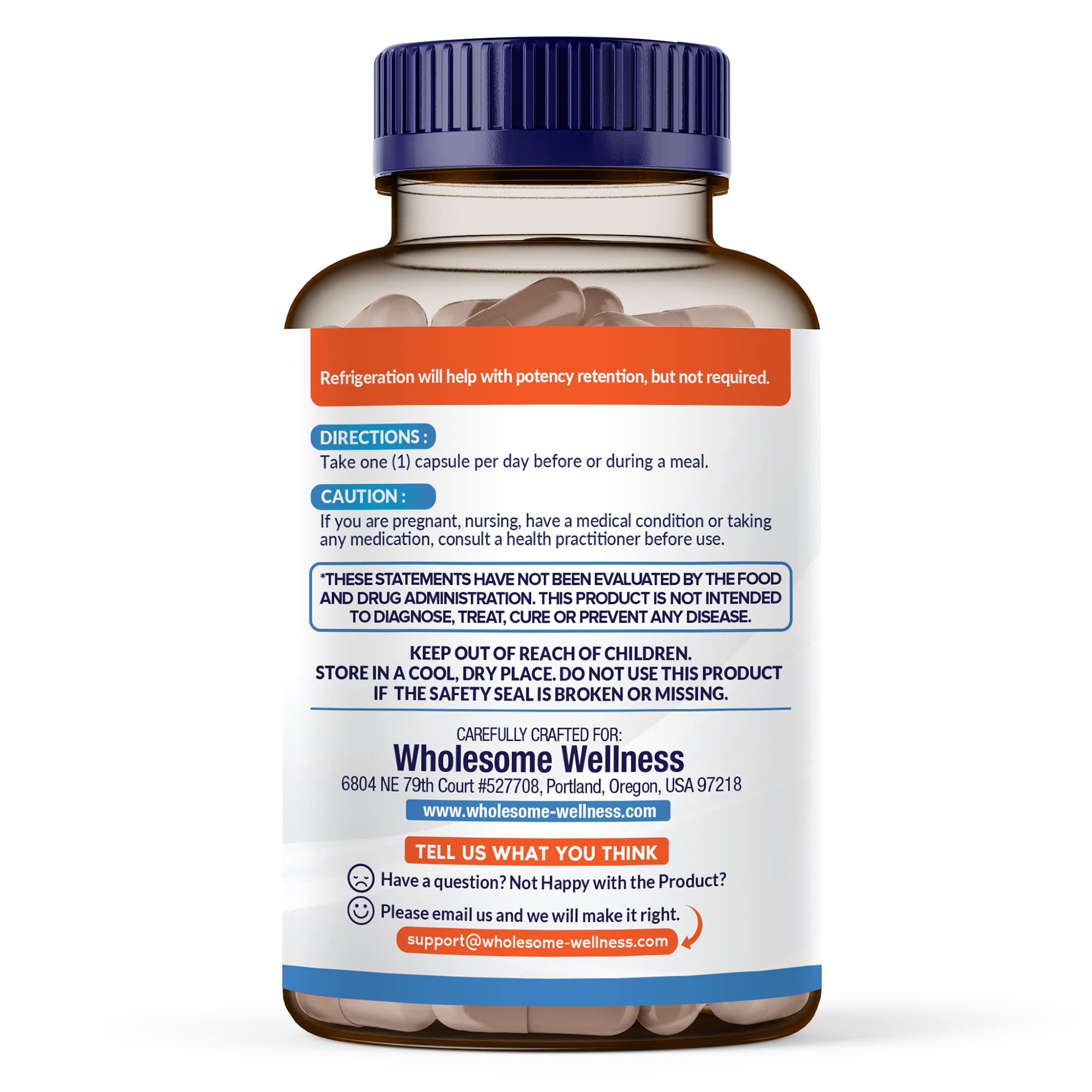 Wholesome Wellness Organic Raw Probiotics 100 Billion CFU, Dr Formulated for Women and Men, Complete Adult Supplement with Prebiotics and Digestive Enzymes; 30 Capsules, Shelf Stable