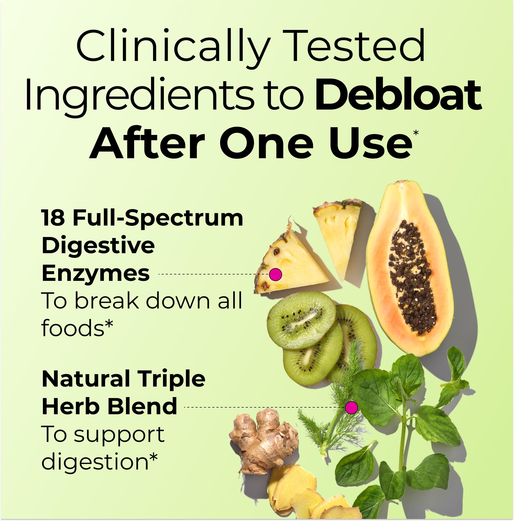 HUM Flatter Me Fiber Supplement for Women & Men, Prebiotics & Digestive Enzymes to Support Weight & Bloating, Digestive & Gut Health, Fiber Powder Drink Mix, Strawberry Lemon - 10 Servings