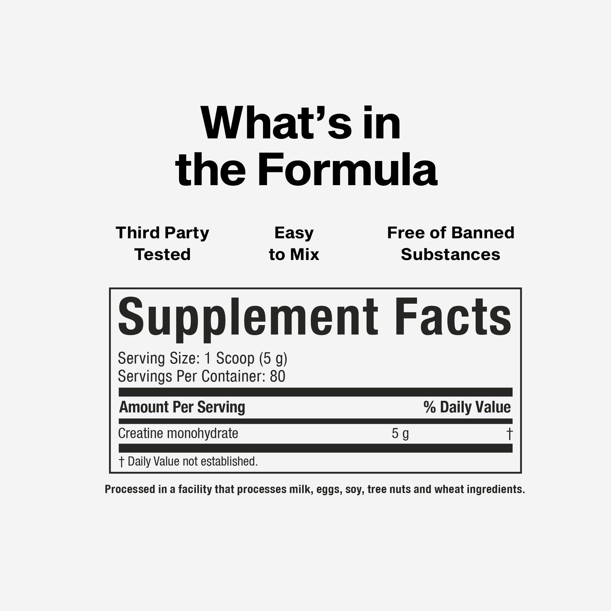 MuscleTech Creatine Monohydrate Powder, Platinum Pure - Unflavored Micronized Creatine for Men & Women - Workout Supplements for Performance, Muscle Recovery & Builder-(80 Servings) Packaging May Vary