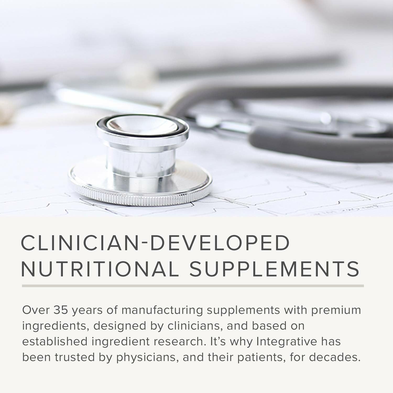 Integrative Therapeutics L-Theanine - Stress Response Support for Demanding & Busy Lifestyles* - Calmness & Relaxation Support* - Amino Acid Supplement - 60 Capsules (30 Servings)