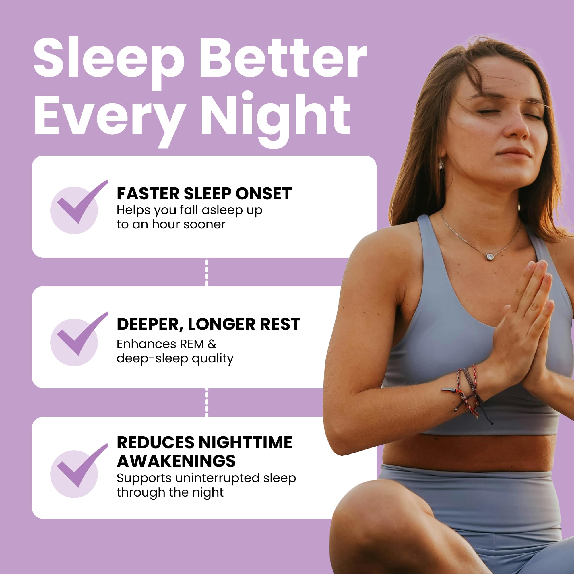 Luma Nutrition Magnesium Glycinate 1000mg - Support Stress, Sleep, Nerve & Muscle Health - 500mg Pure Magnesium Supplement Capsules - Chelated for High Absorption - 60 Veggie Capsules