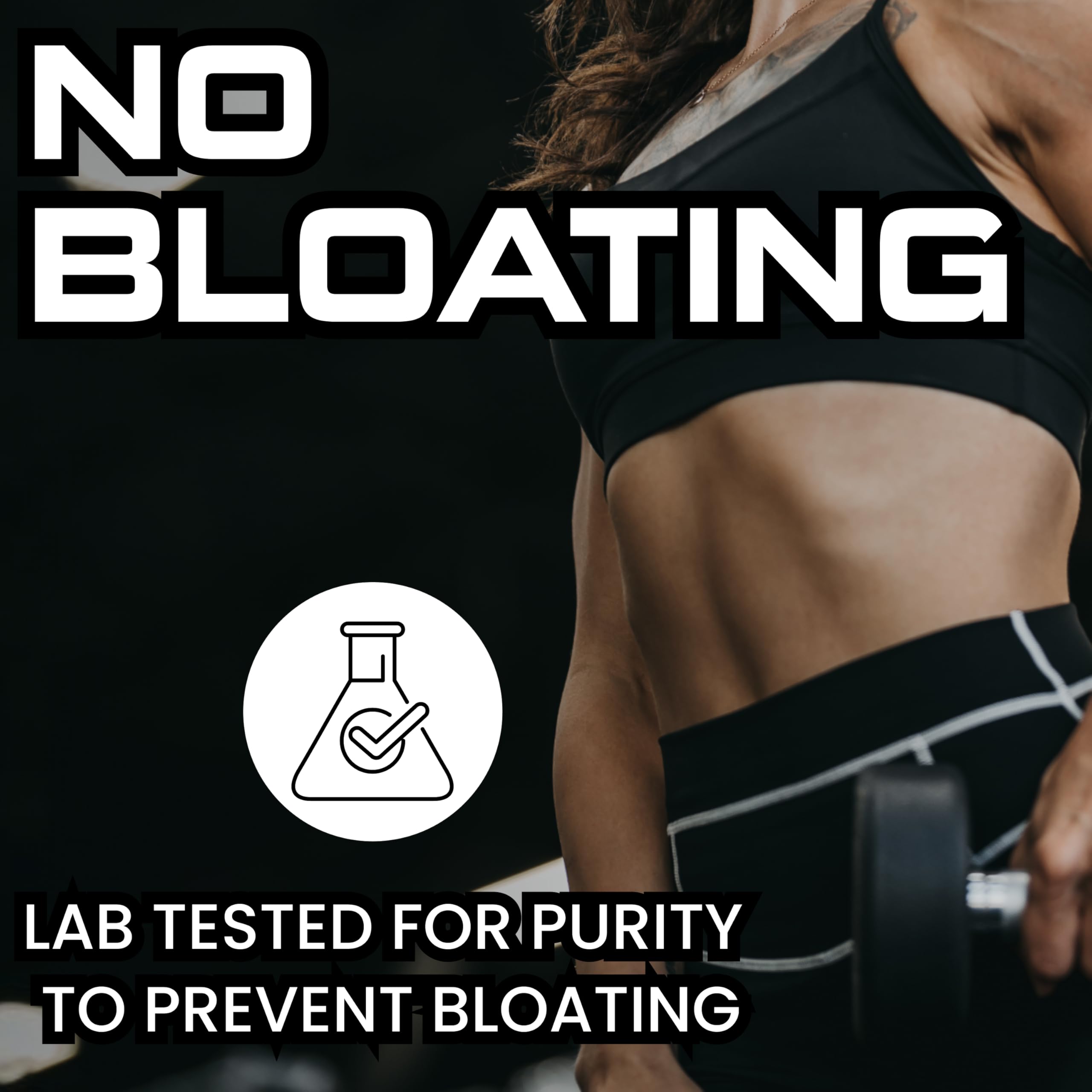 Bucked Up Blue Rasberry Creatine for Women and Men - Easy to Mix Vegetarian - Flavored Creatine Monohydrate Powder - Made in USA - 5G Per Serving - 50 Servings - 250 Grams Per Container