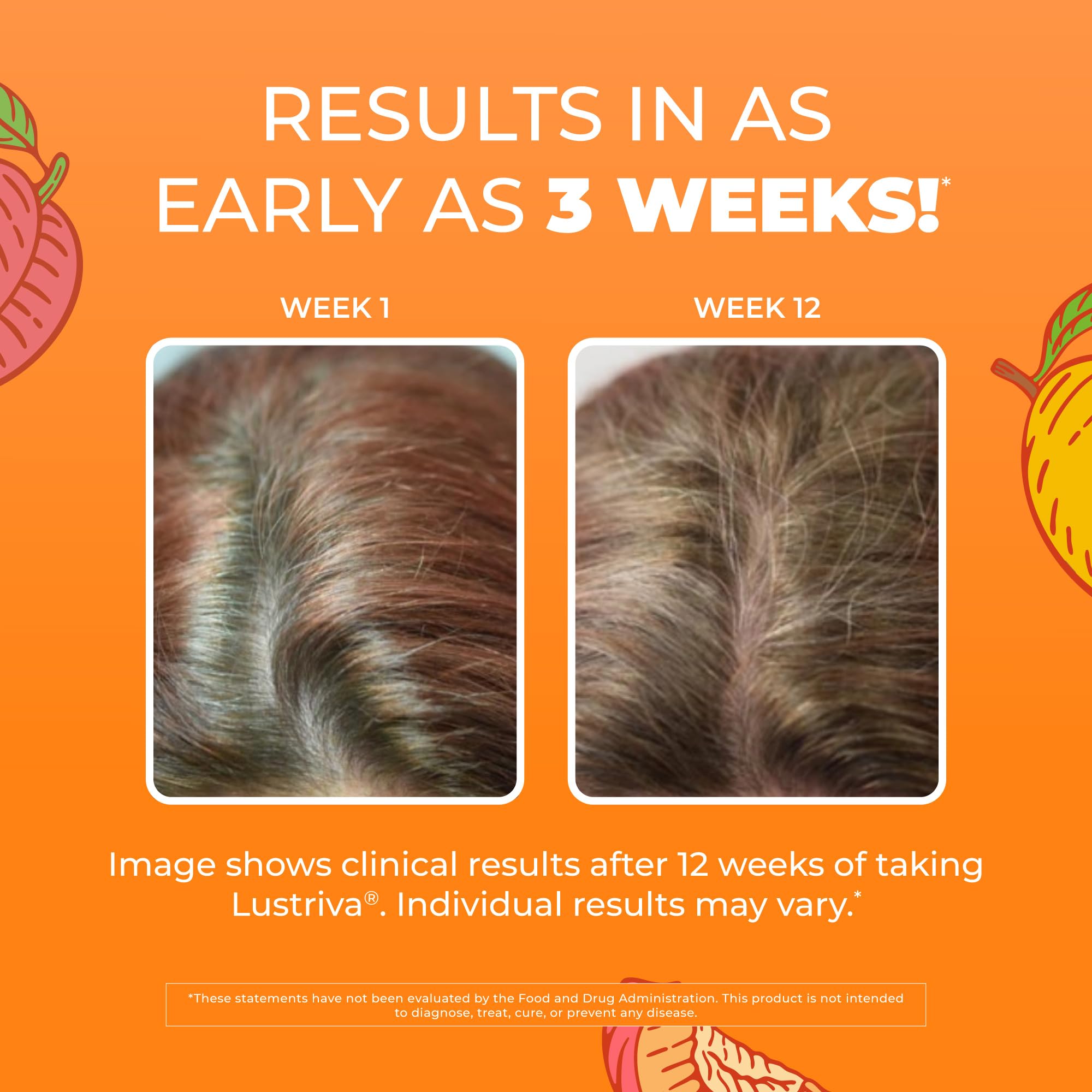 MaryRuth's Multivitamin + Hair Growth Gummies | with Lustriva® | Biotin 10000mcg | B Vitamins | Formulated for Thicker Hair, Wrinkles, Fine Lines, Skin Care | Ages 18+ | 30 Servings