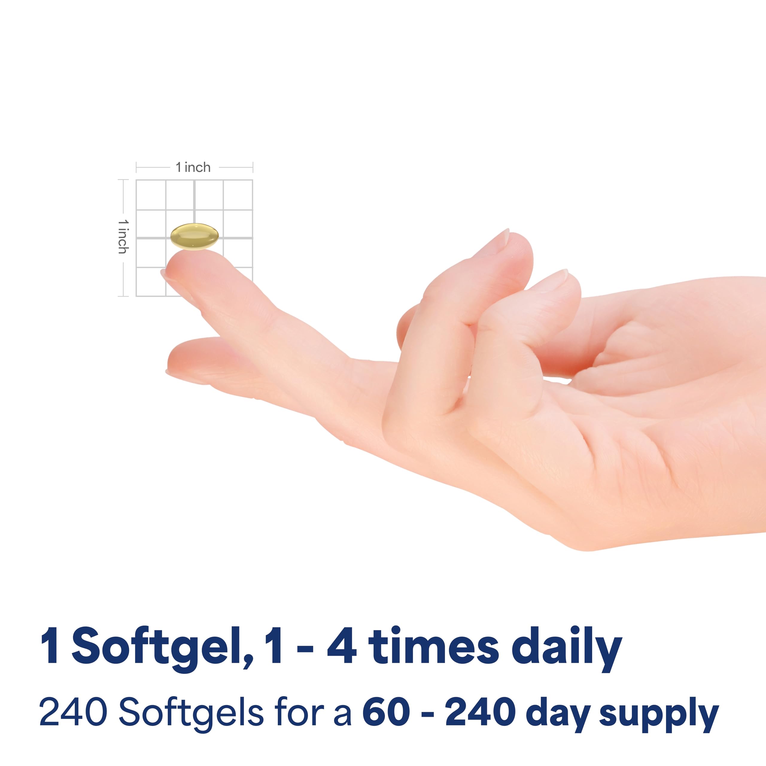 Puritan's Pride Coenzyme CoQ10 100mg, Dietary Supplement for Heart Health, Blood Pressure, Oral Gum Health, and Healthy Aging Support, 240 Rapid Release Softgels, 2-Pack