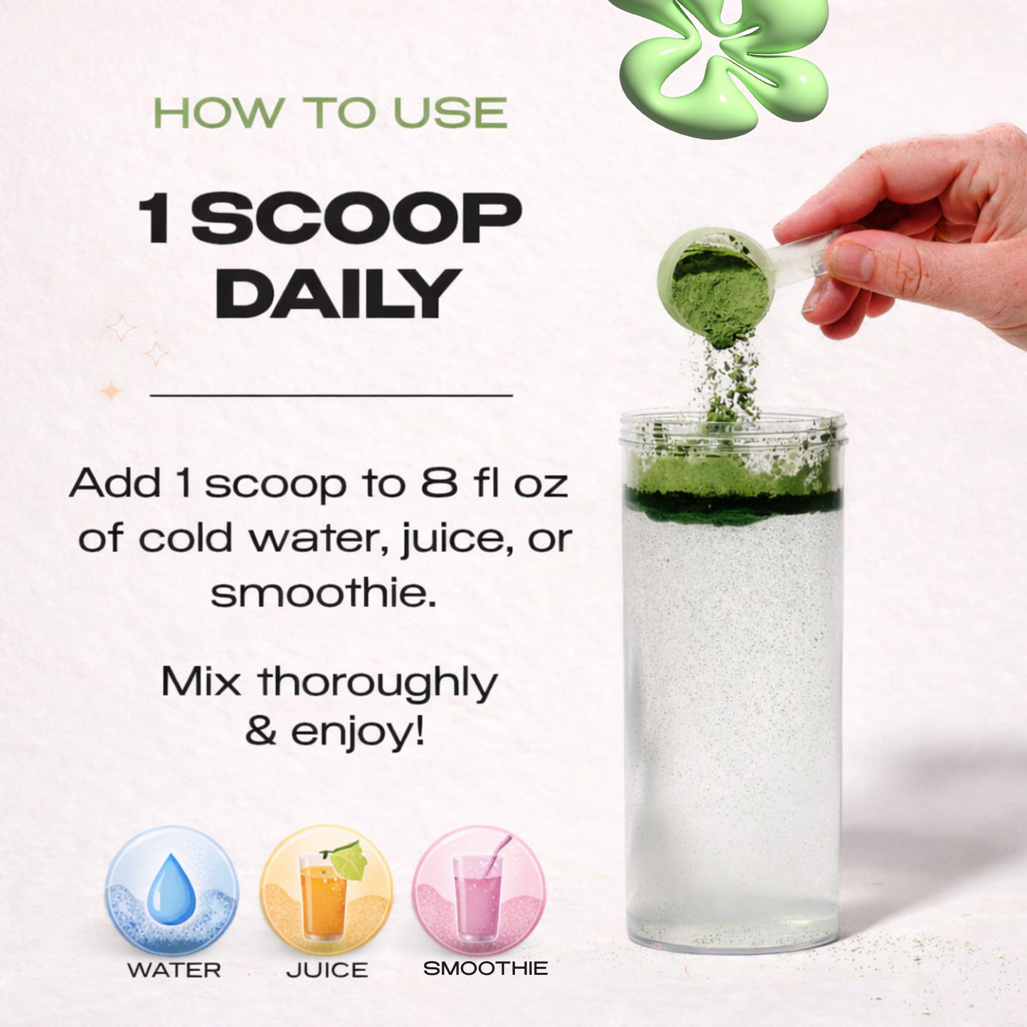 Kiala Nutrition Super Greens, Organic Greens Powder with Spirulina & Chlorella for Digestion, Gut Health, Immunity, Adaptogens, Energy, Gluten Free, Vegan, Sugar Free, Tropical Splash, 30 Servings